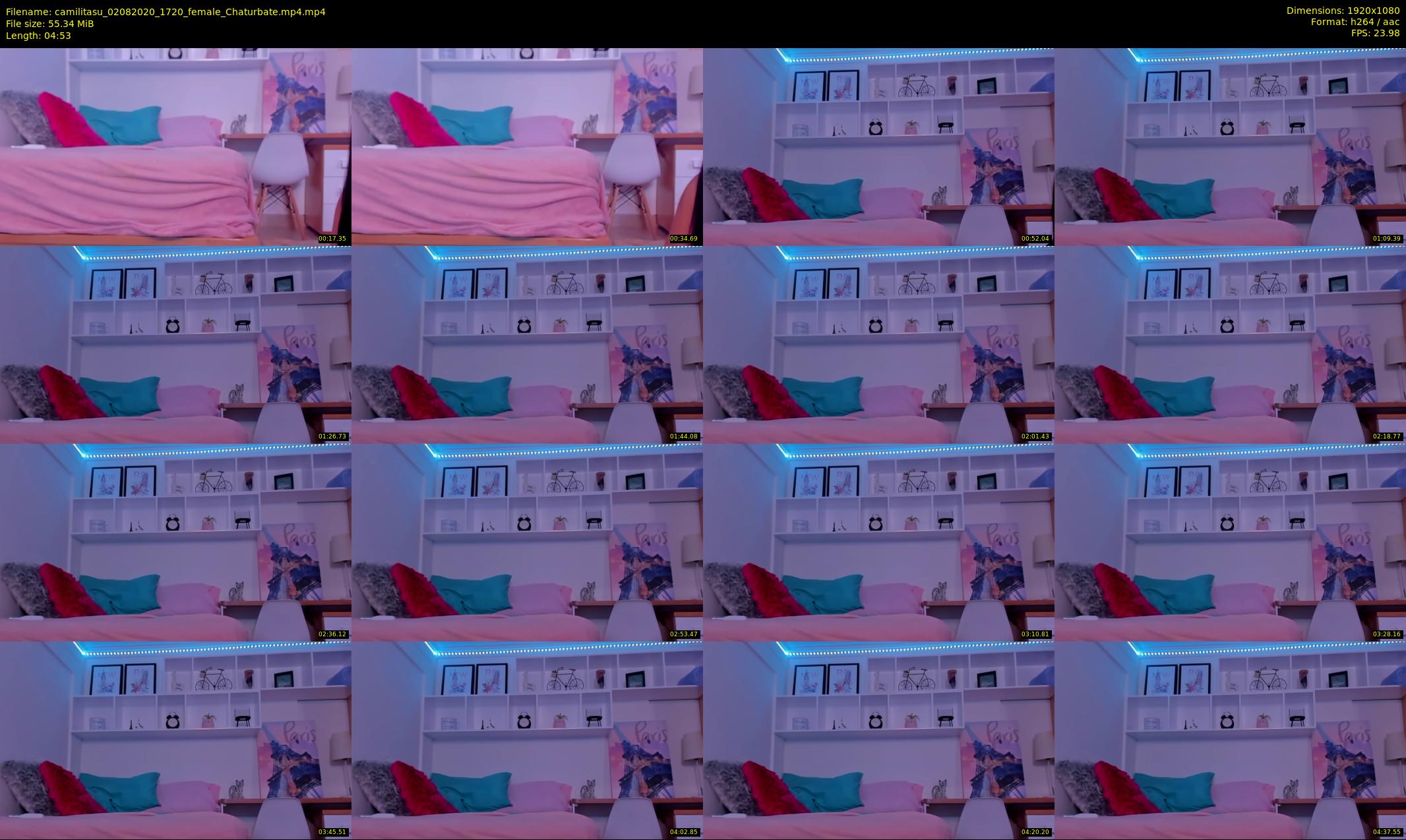 camilitasu — 5 minute Chaturbate female cam show recording, 1080p, Aug 2, 2020
