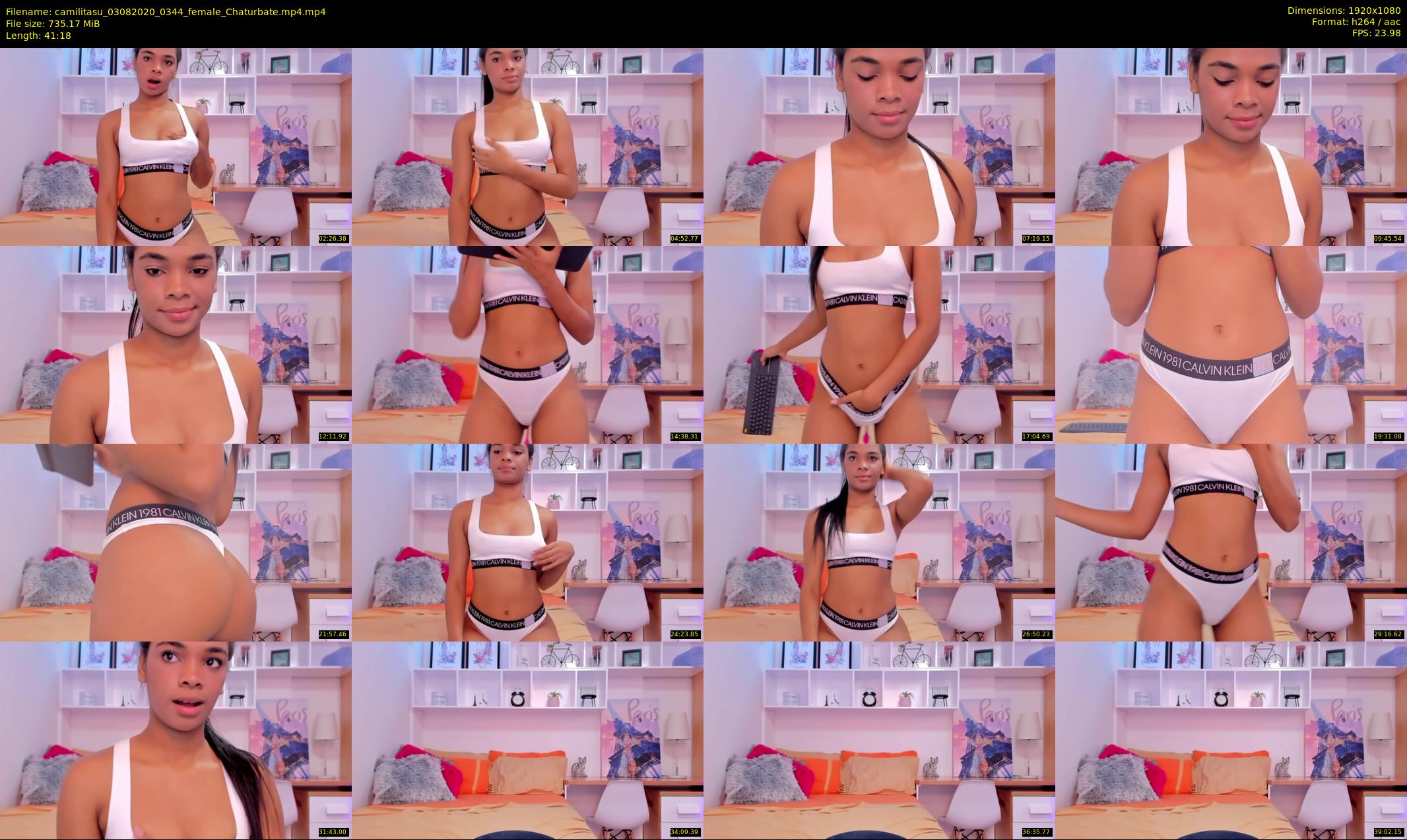 camilitasu — 42 minute Chaturbate female cam show recording, 1080p, Aug 3, 2020