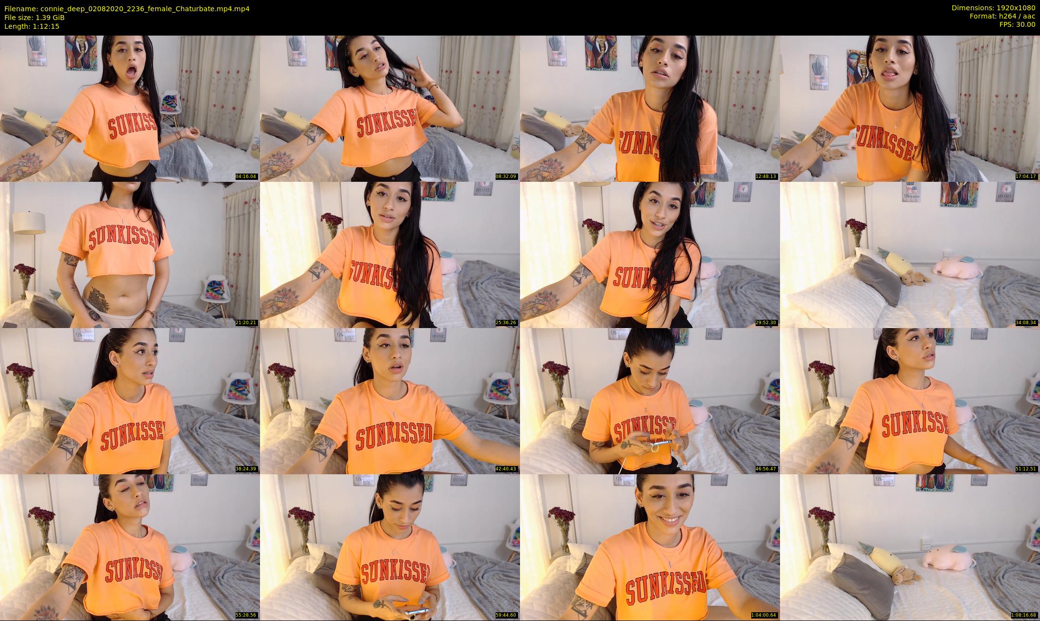 connie_deep — 73 minute Chaturbate female cam show recording, 1080p, Aug 2, 2020