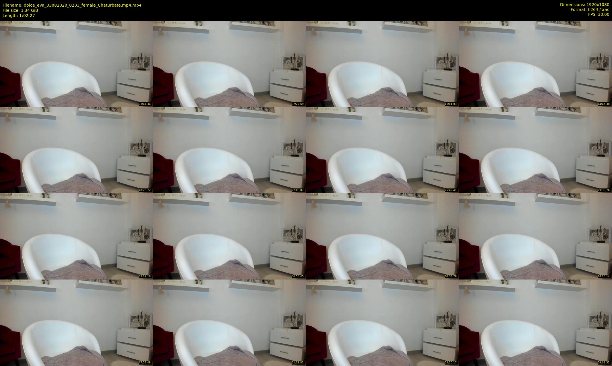 dolce_eva — 63 minute Chaturbate female cam show recording, 1080p, Aug 3, 2020