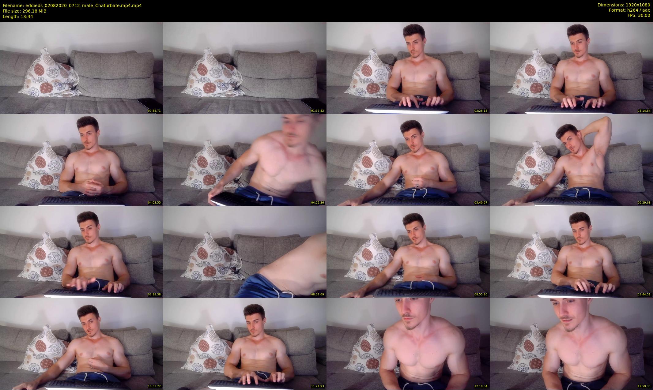 eddieds — 14 minute Chaturbate male cam show recording, 1080p, Aug 2, 2020