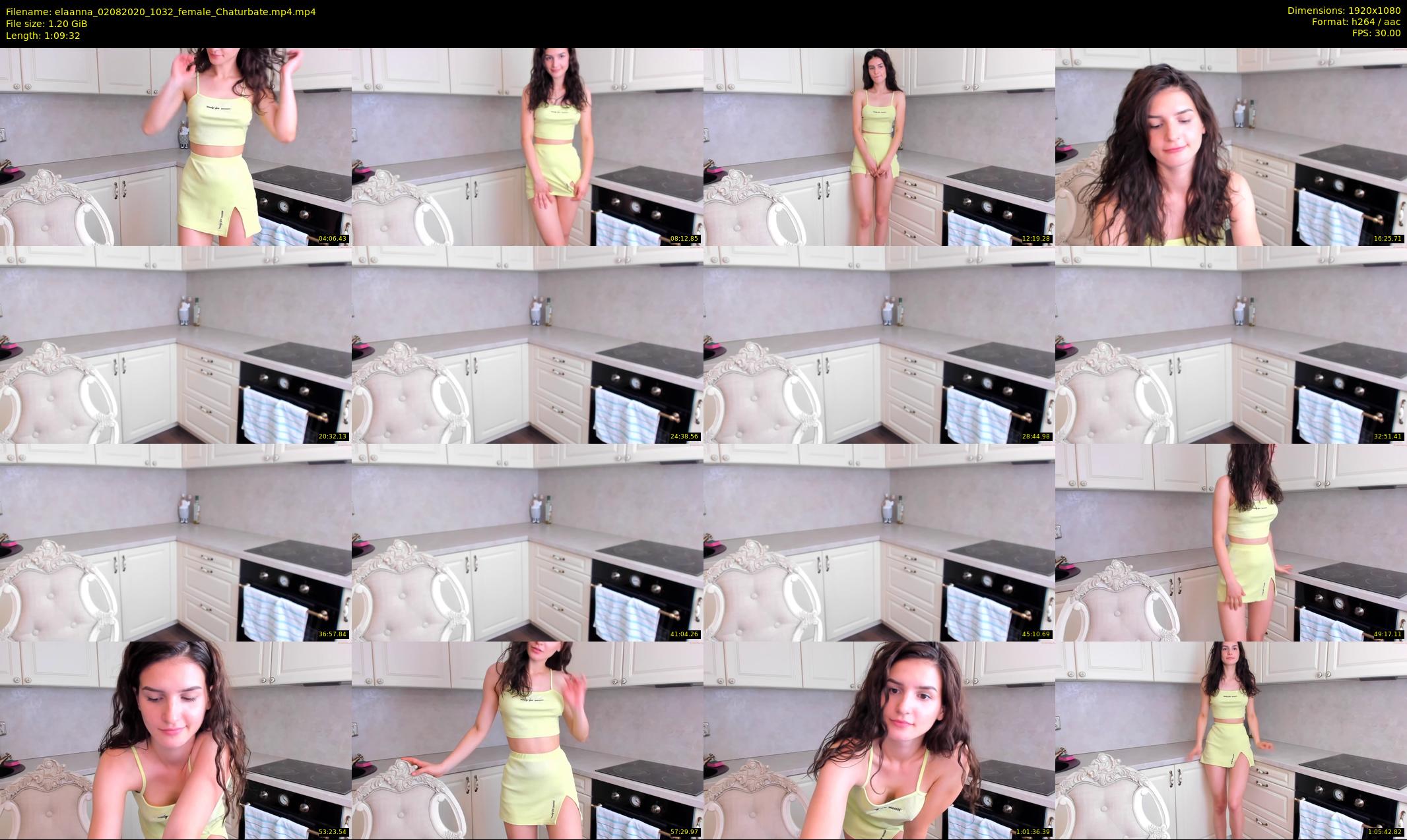 elaanna — 70 minute Chaturbate female cam show recording, 1080p, Aug 2, 2020