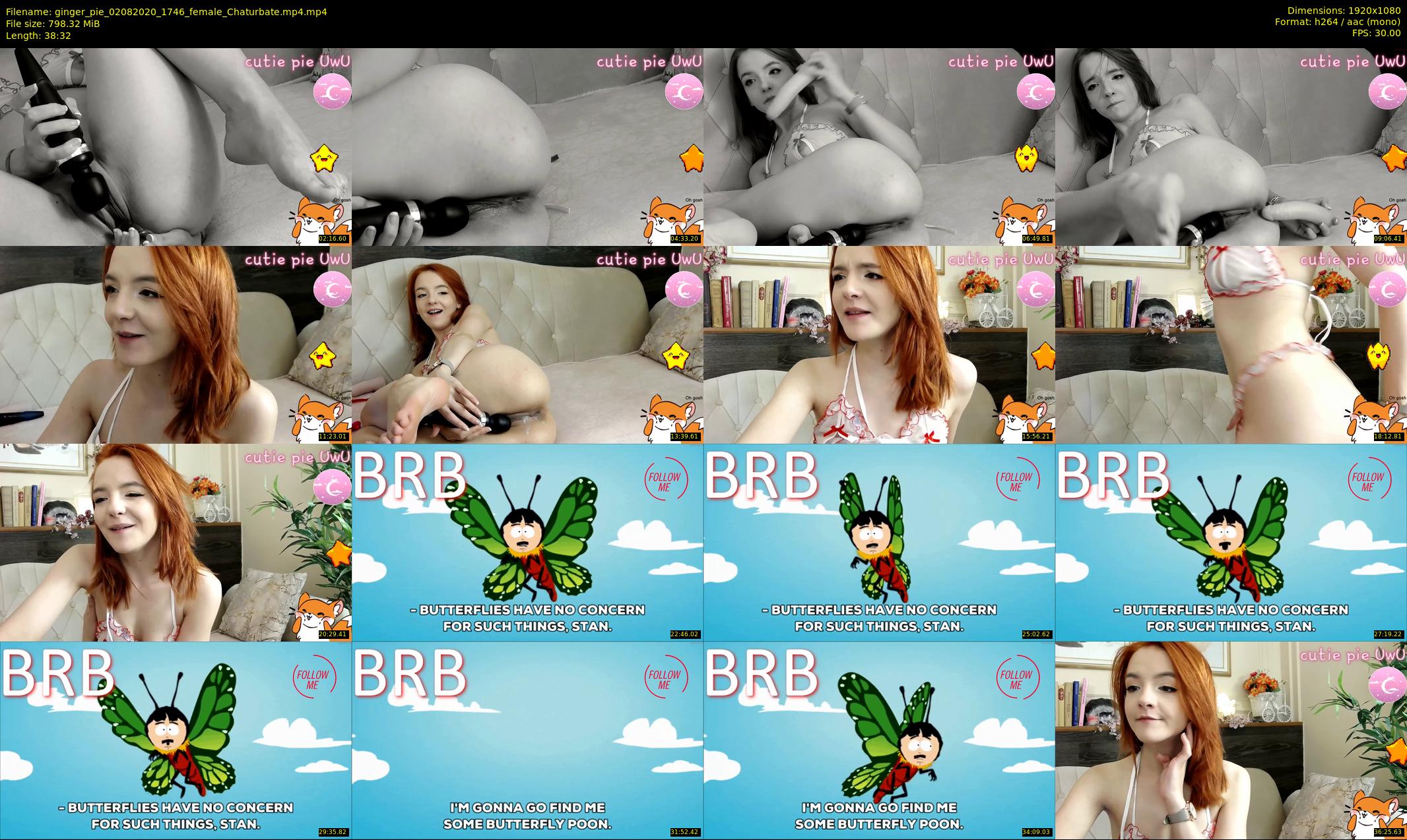 ginger_pie — 39 minute Chaturbate female cam show recording, 1080p, Aug 2, 2020
