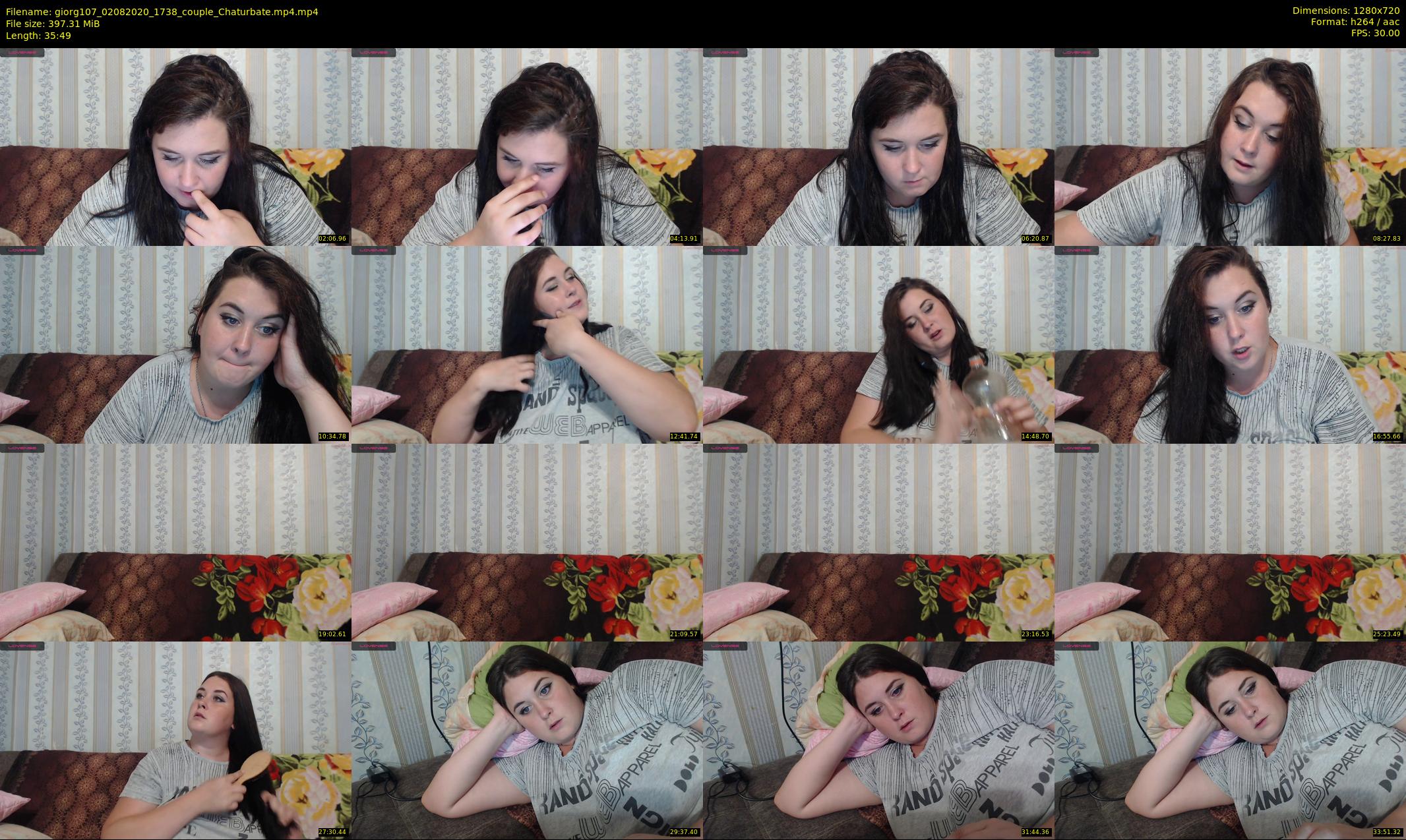 giorg107 — 36 minute Chaturbate couple cam show recording, 720p, Aug 2, 2020