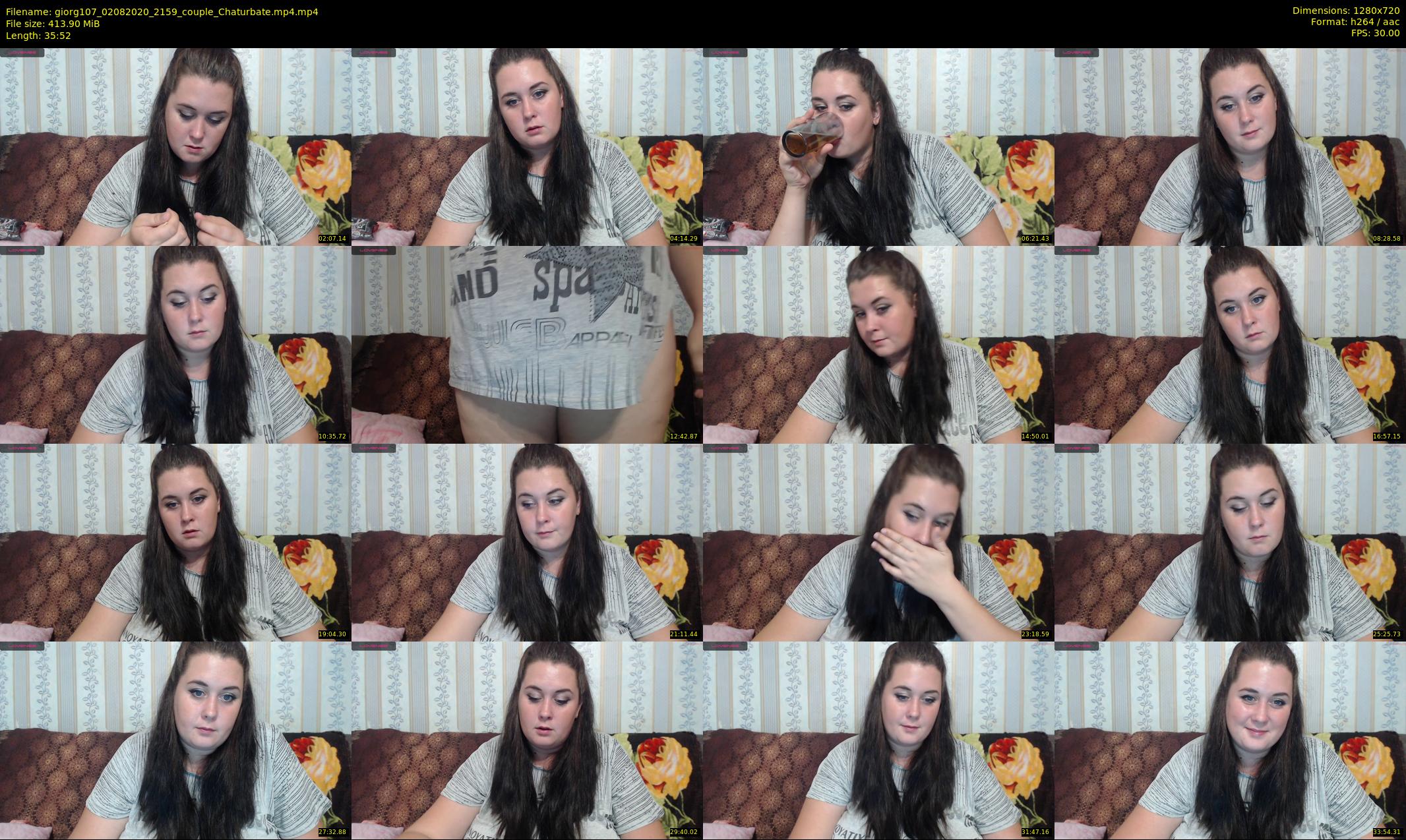 giorg107 — 36 minute Chaturbate couple cam show recording, 720p, Aug 2, 2020