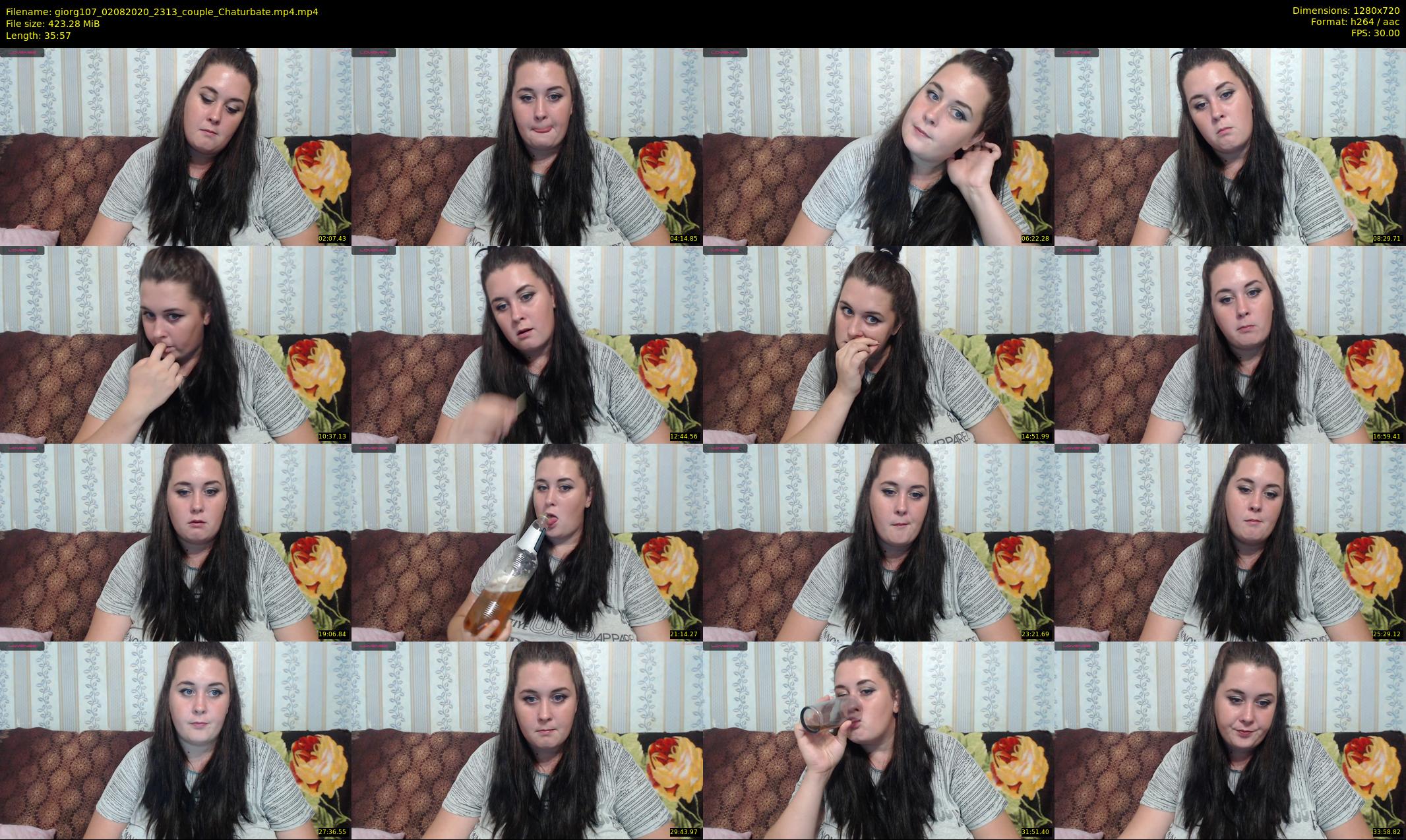 giorg107 — 36 minute Chaturbate couple cam show recording, 720p, Aug 2, 2020