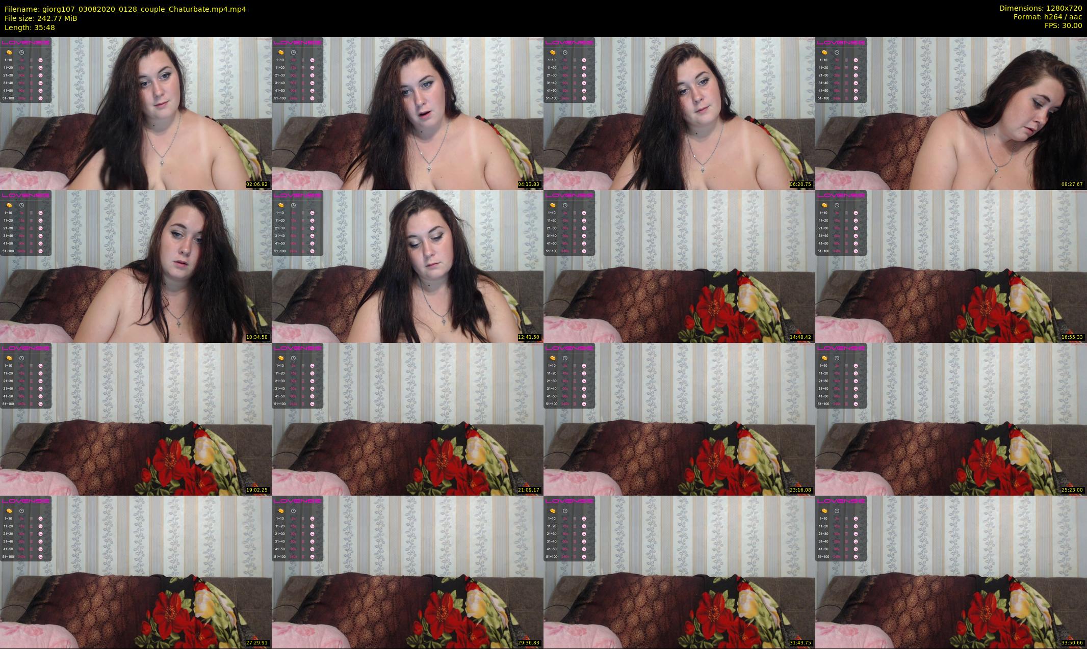 giorg107 — 36 minute Chaturbate couple cam show recording, 720p, Aug 3, 2020