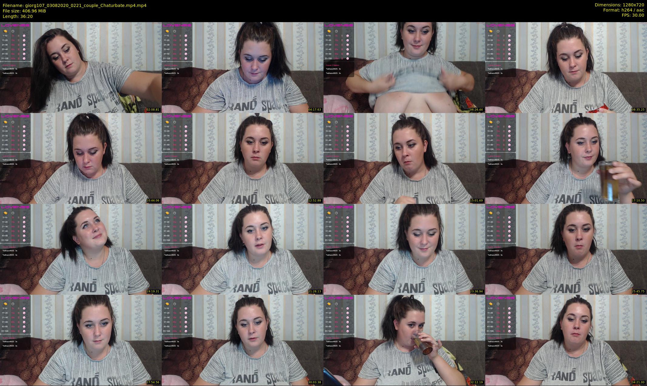 giorg107 — 37 minute Chaturbate couple cam show recording, 720p, Aug 3, 2020