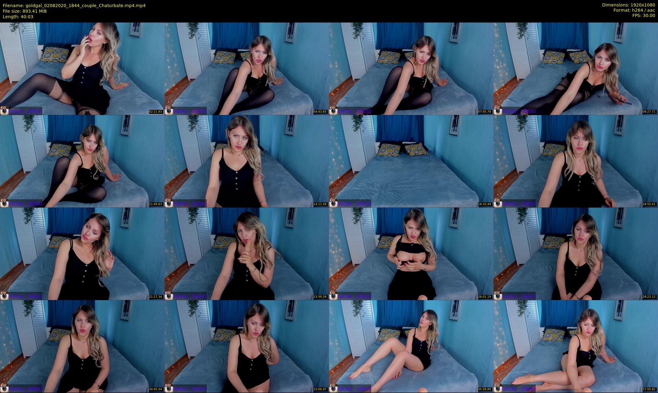 goldgal — 41 minute Chaturbate female cam show recording, 1080p, Aug 2, 2020