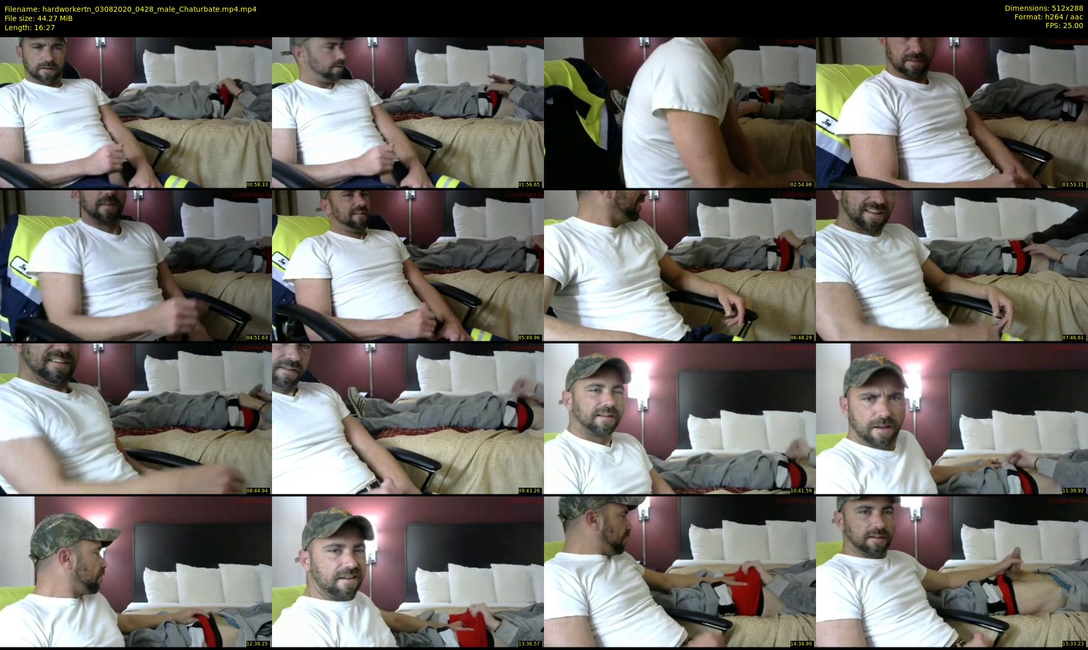 hardworkertn — 17 minute Chaturbate male cam show recording, SD, Aug 3, 2020