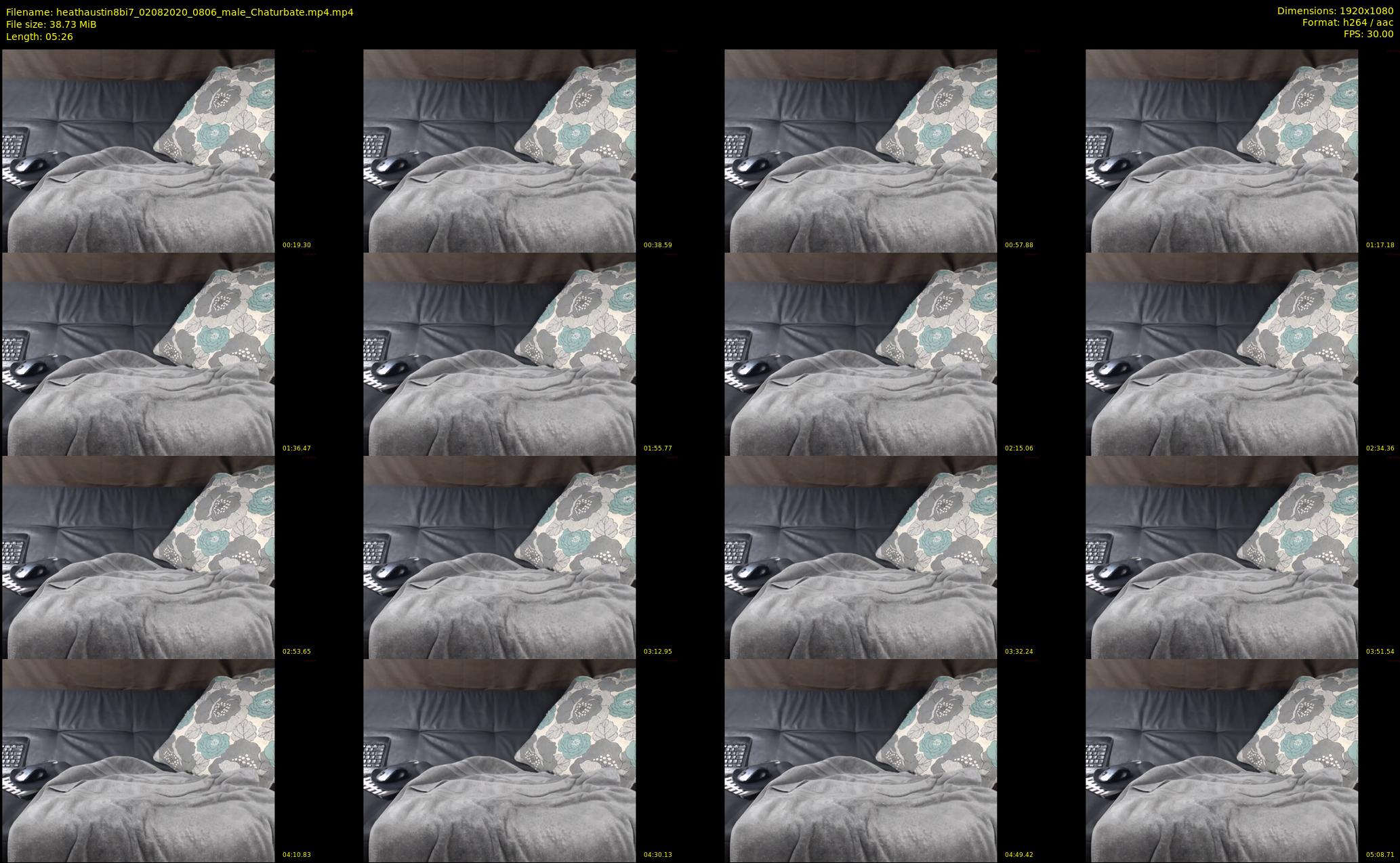 heathaustin8bi7 — 6 minute Chaturbate male cam show recording, 1080p, Aug 2, 2020