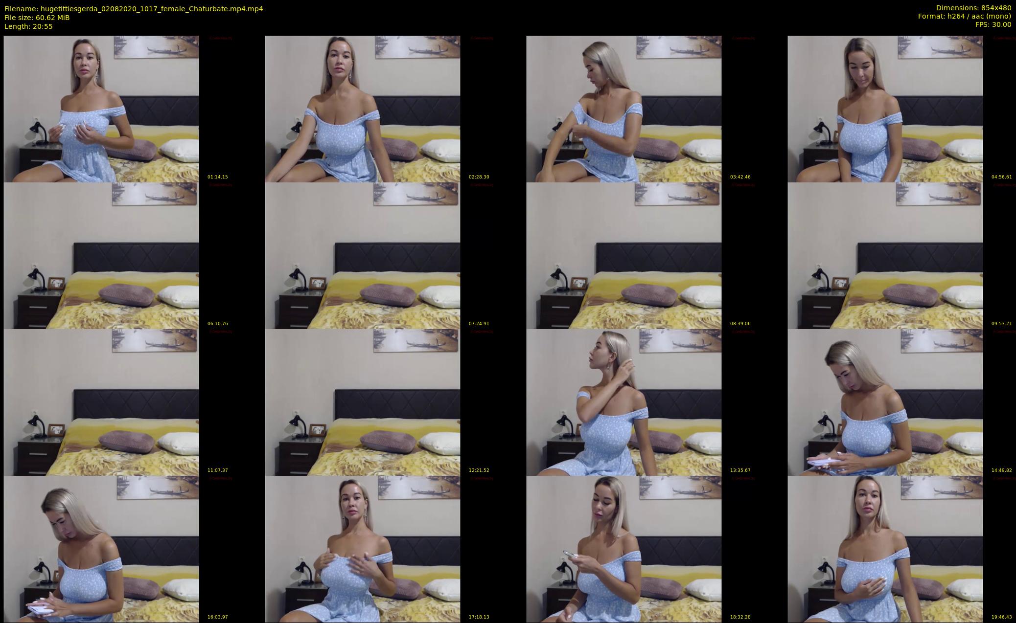 hugetittiesgerda — 21 minute Chaturbate female cam show recording, 480p, Aug 2, 2020
