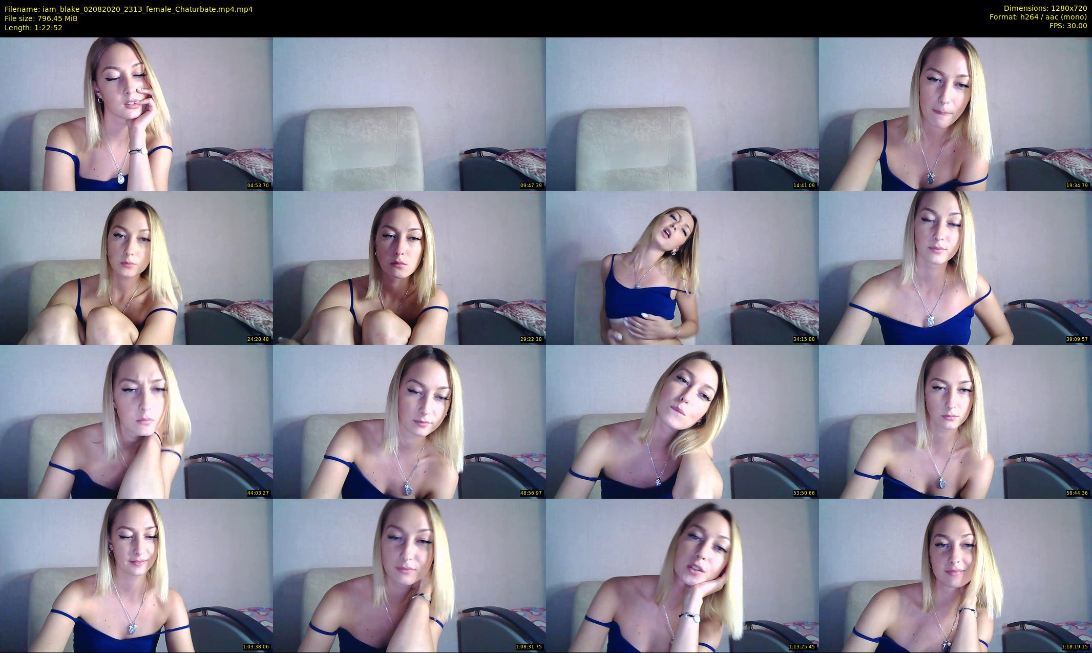 iam_blake — 83 minute Chaturbate female cam show recording, 720p, Aug 2, 2020