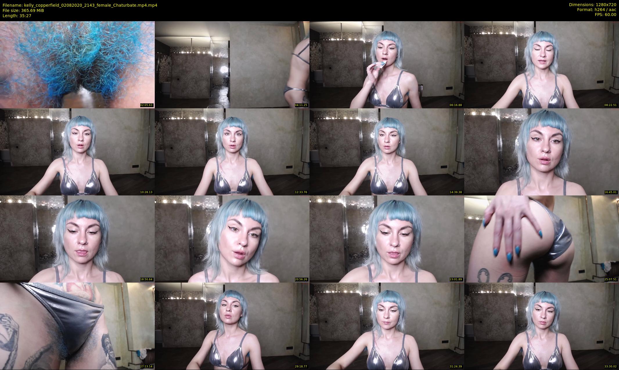 kelly_copperfield — 36 minute Chaturbate female cam show recording, 720p, Aug 2, 2020