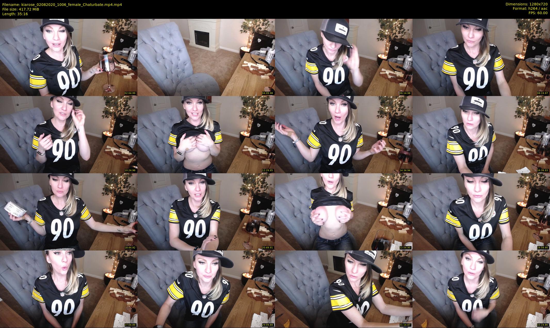 kiarose — 36 minute Chaturbate female cam show recording, 720p, Aug 2, 2020