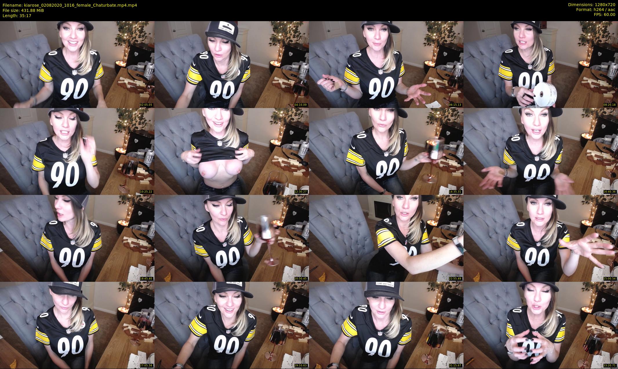 kiarose — 36 minute Chaturbate female cam show recording, 720p, Aug 2, 2020