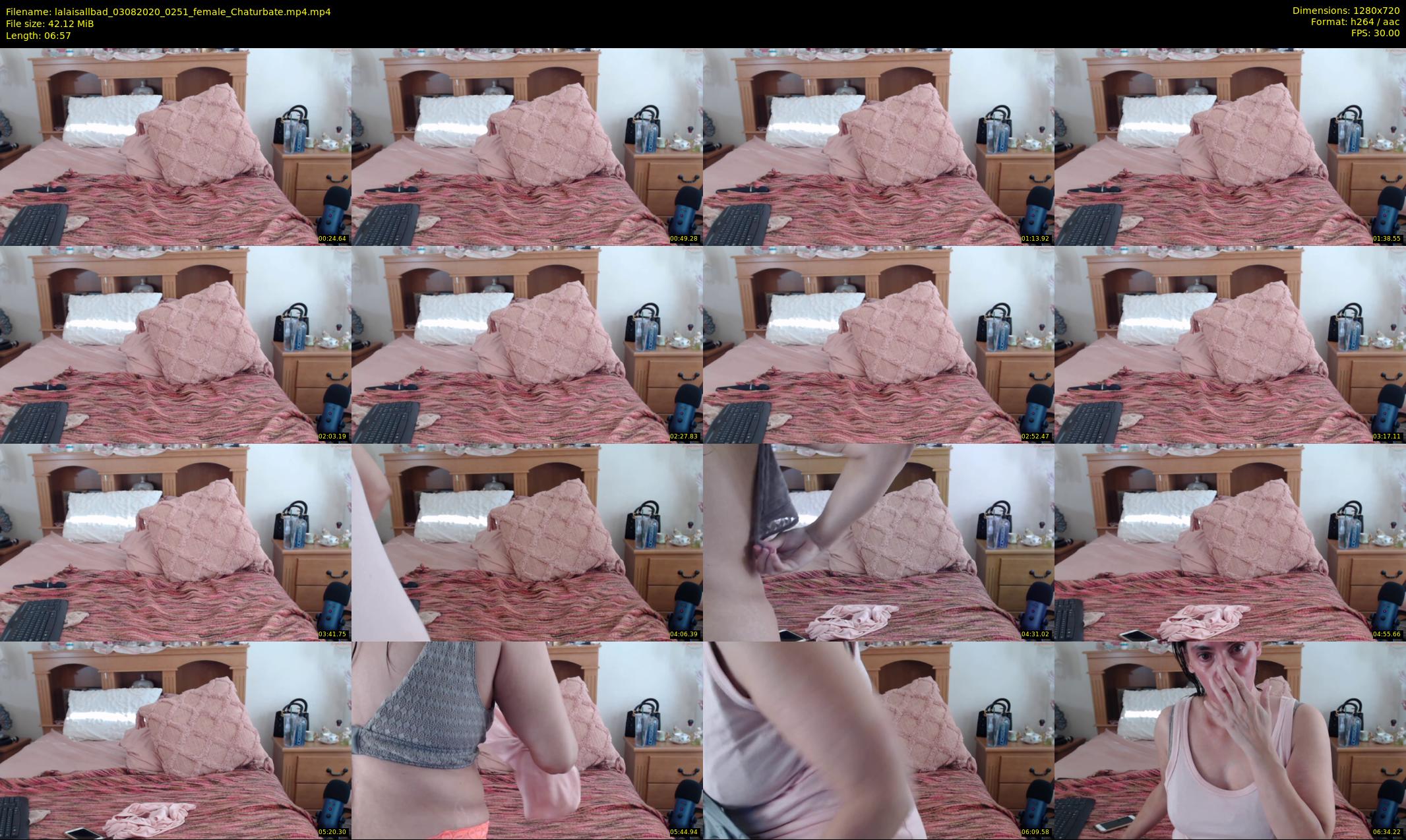 lalaisallbad — 7 minute Chaturbate female cam show recording, 720p, Aug 3, 2020