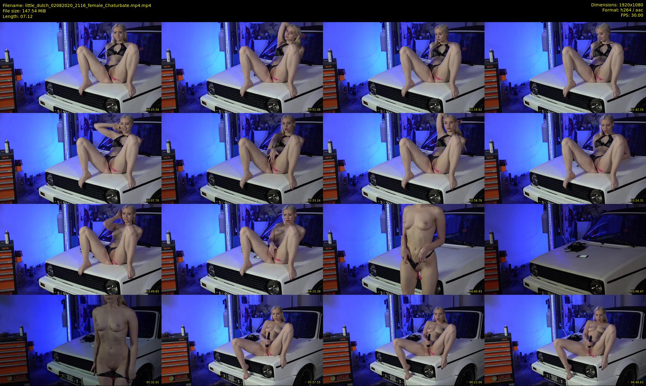 little_dutch — 8 minute Chaturbate female cam show recording, 1080p, Aug 2, 2020