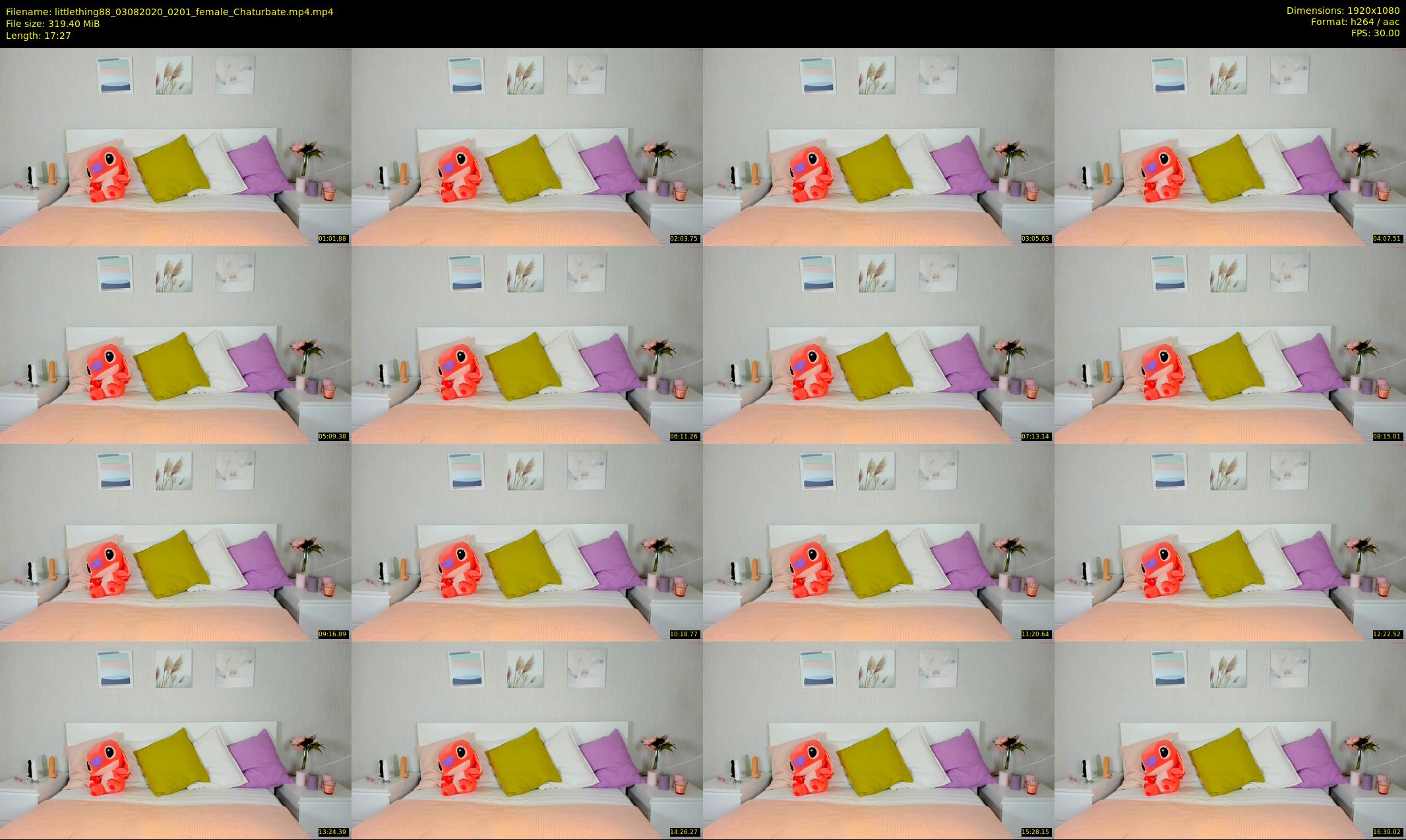 littlething88 — 18 minute Chaturbate female cam show recording, 1080p, Aug 3, 2020
