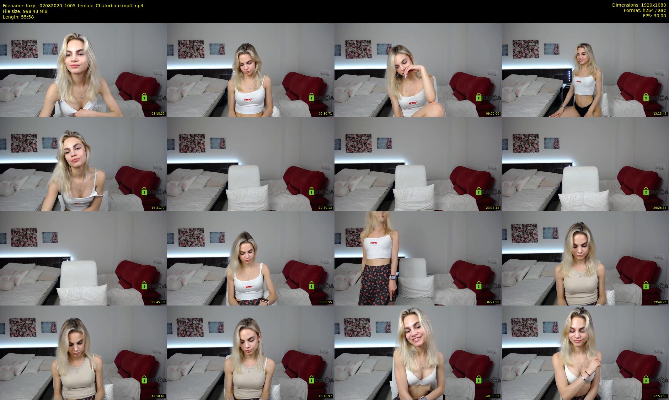 loxy_ — 56 minute Chaturbate female cam show recording, 1080p, Aug 2, 2020