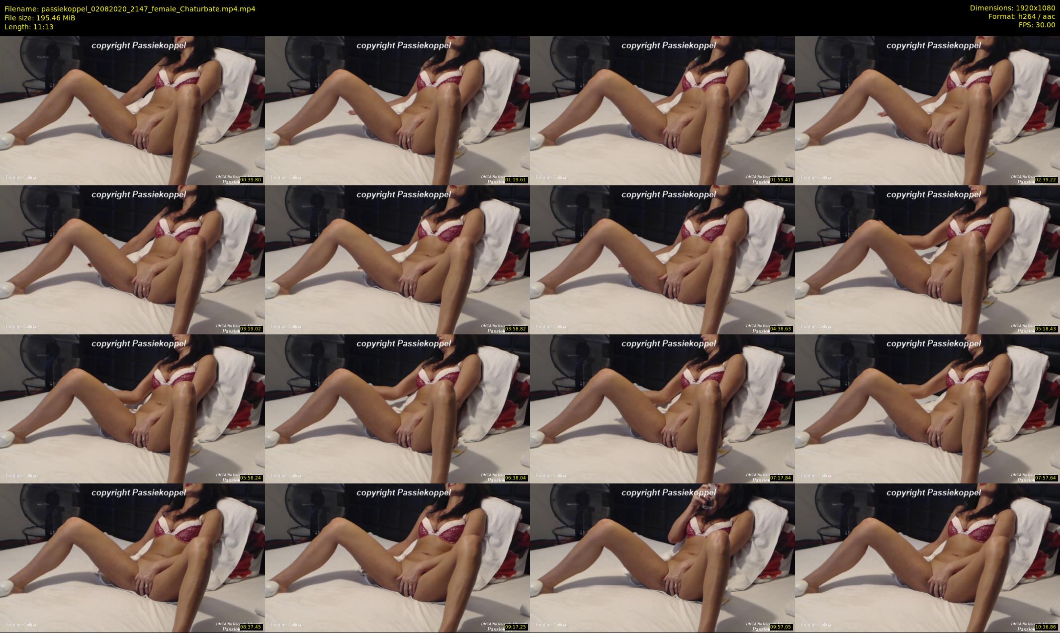 passiekoppel — 12 minute Chaturbate couple cam show recording, 1080p, Aug 2, 2020