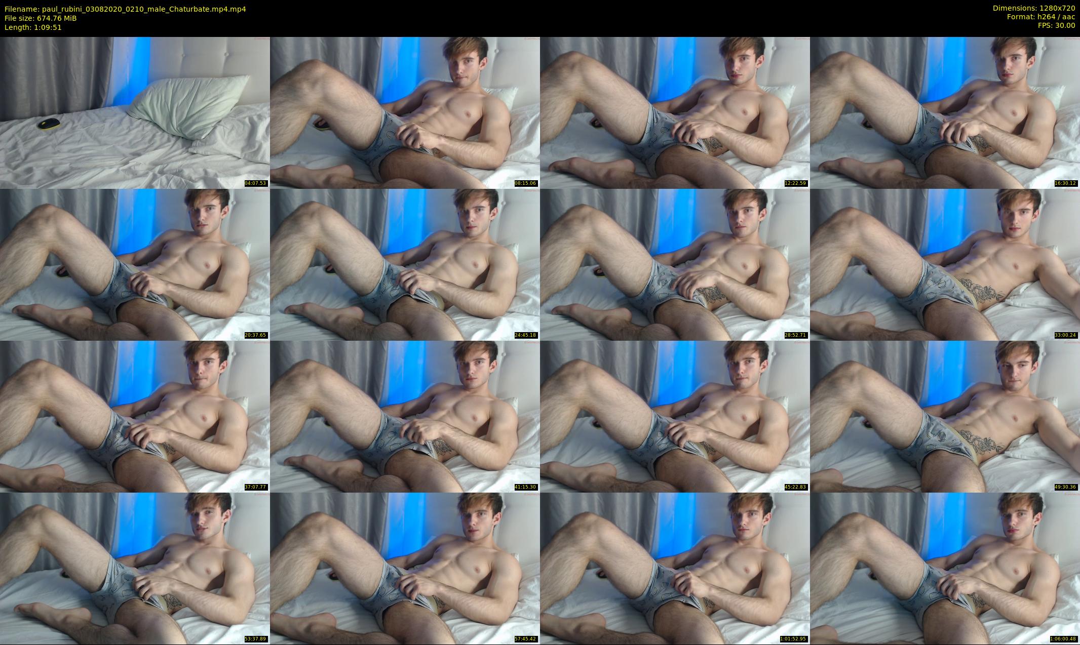 paul_rubini — 70 minute Chaturbate male cam show recording, 720p, Aug 3, 2020
