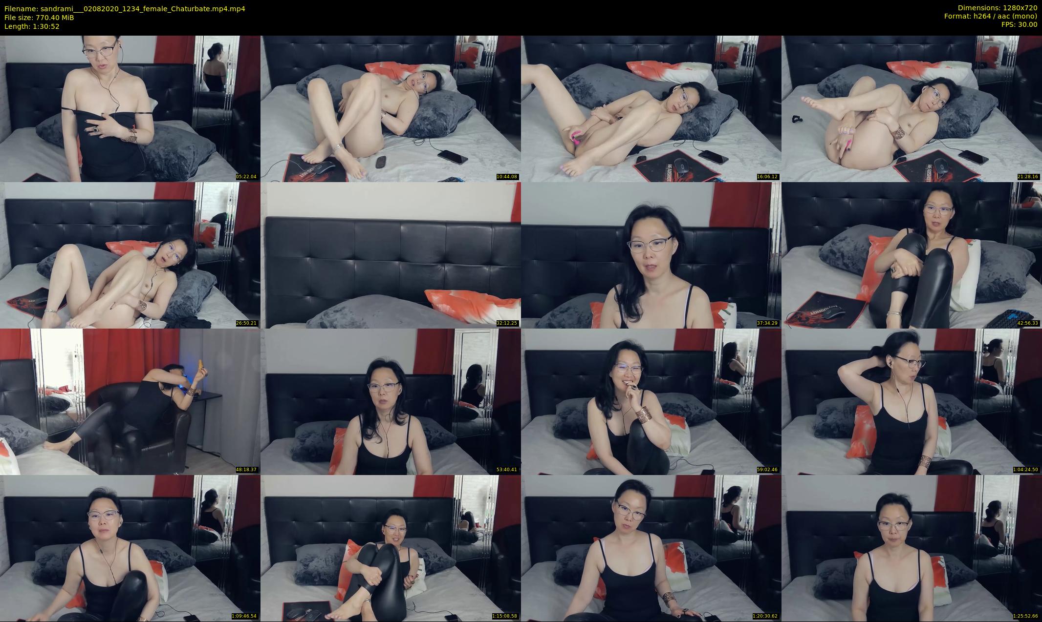 sandrami__ — 91 minute Chaturbate female cam show recording, 720p, Aug 2, 2020