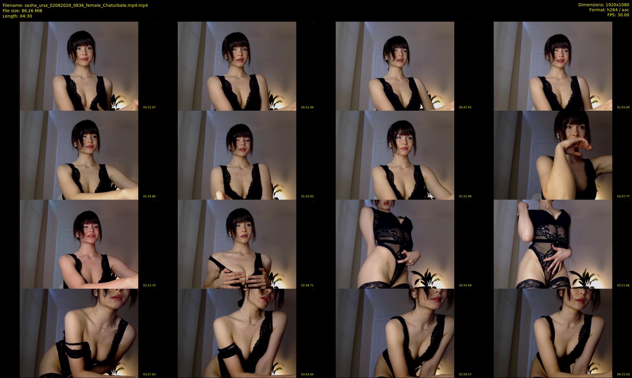 sasha_ursx — 5 minute Chaturbate female cam show recording, 1080p, Aug 2, 2020