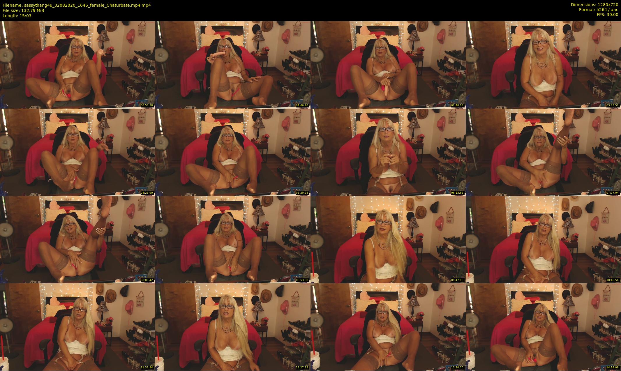 sassythang4u — 16 minute Chaturbate female cam show recording, 720p, Aug 2, 2020