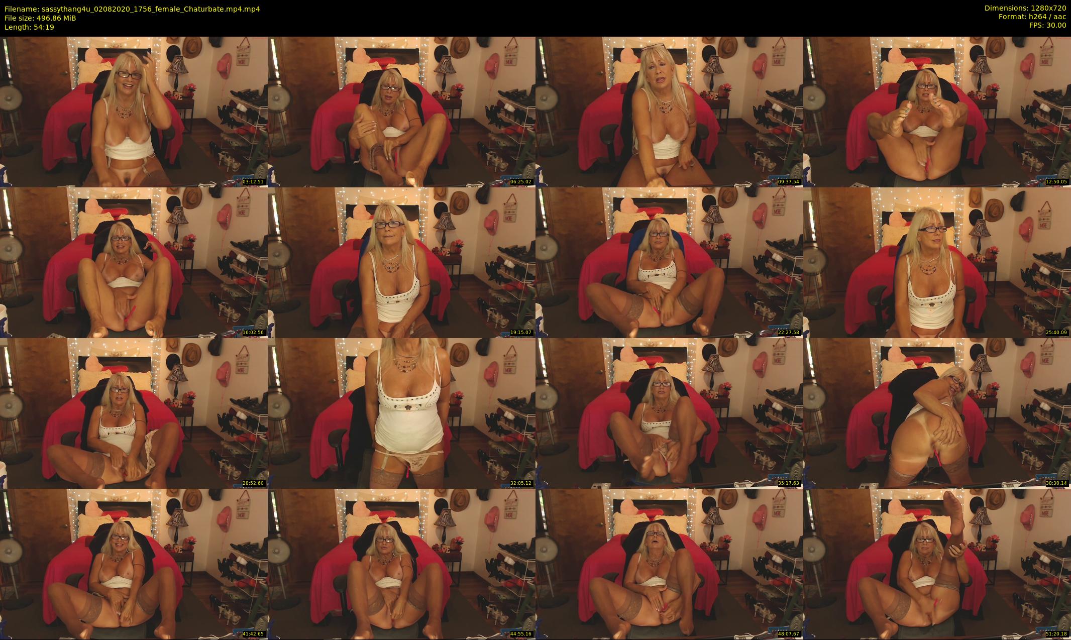 sassythang4u — 55 minute Chaturbate female cam show recording, 720p, Aug 2, 2020