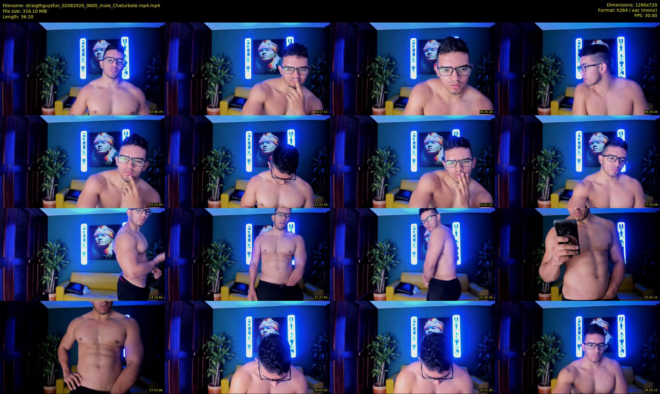 straigthguysfun — 37 minute Chaturbate male cam show recording, 720p, Aug 2, 2020