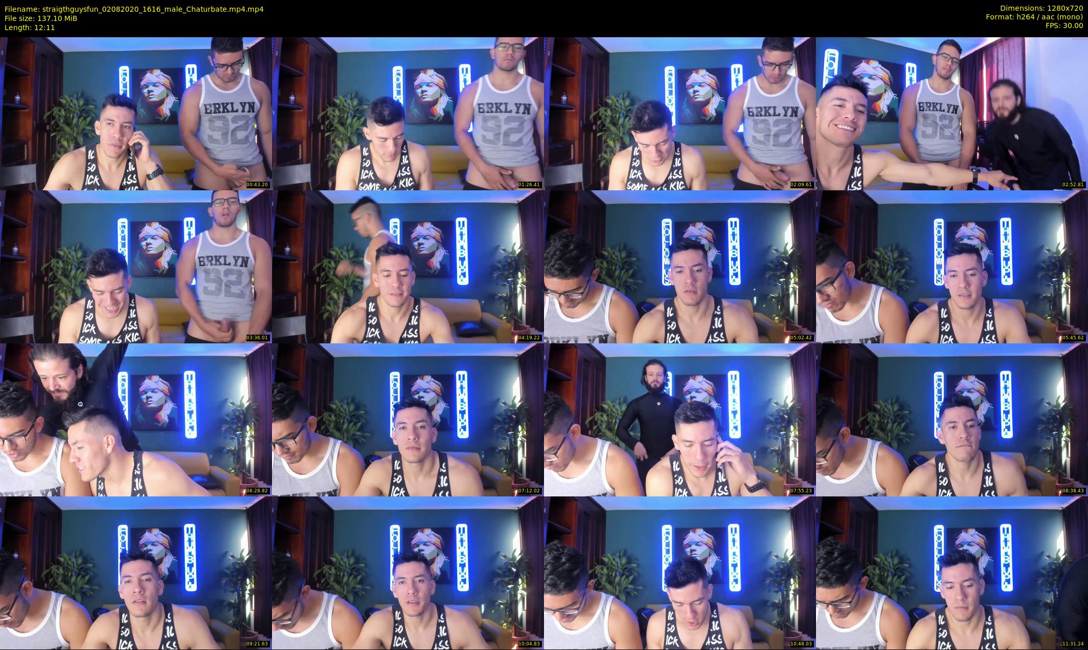 straigthguysfun — 13 minute Chaturbate male cam show recording, 720p, Aug 2, 2020