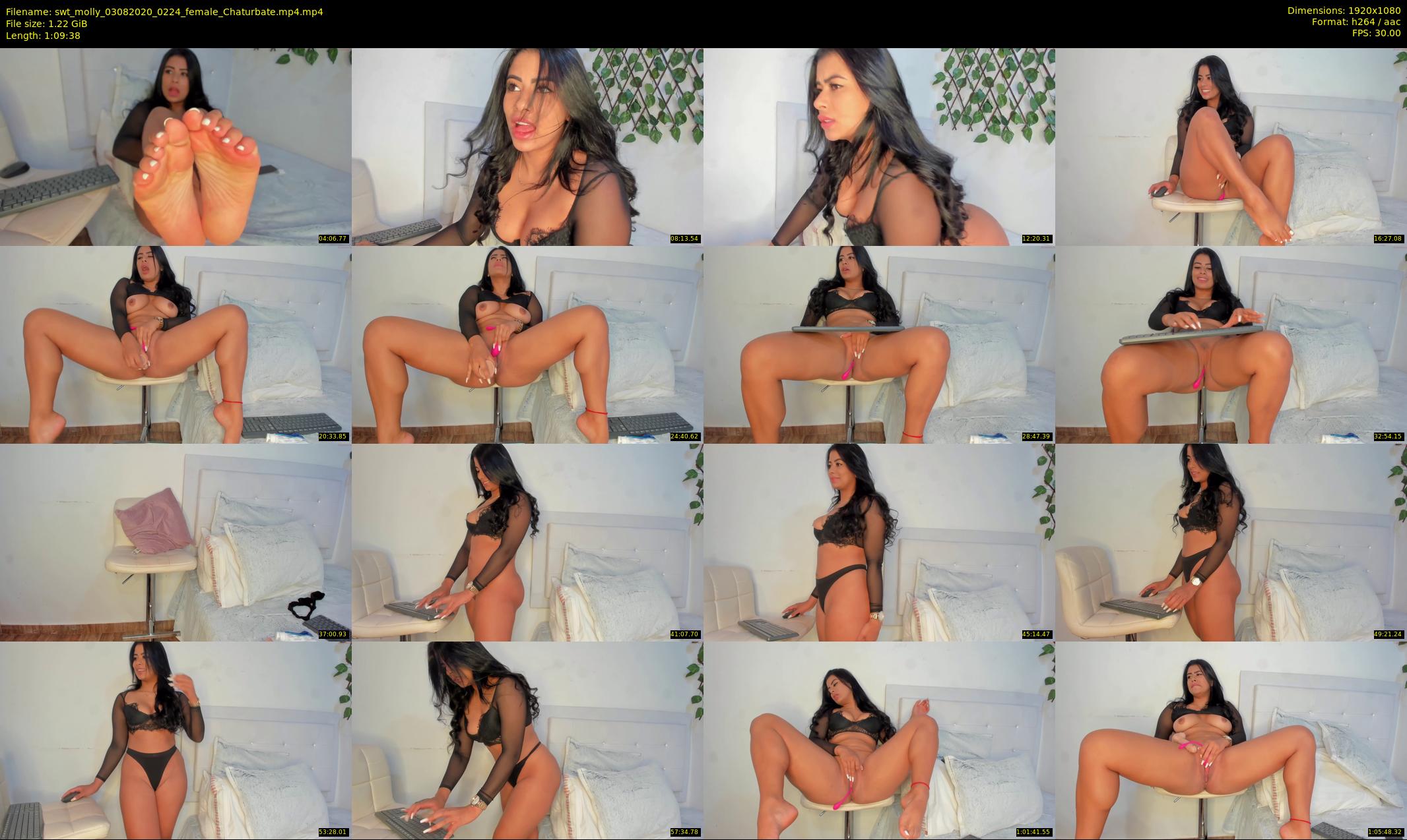 swt_molly — 70 minute Chaturbate female cam show recording, 1080p, Aug 3, 2020