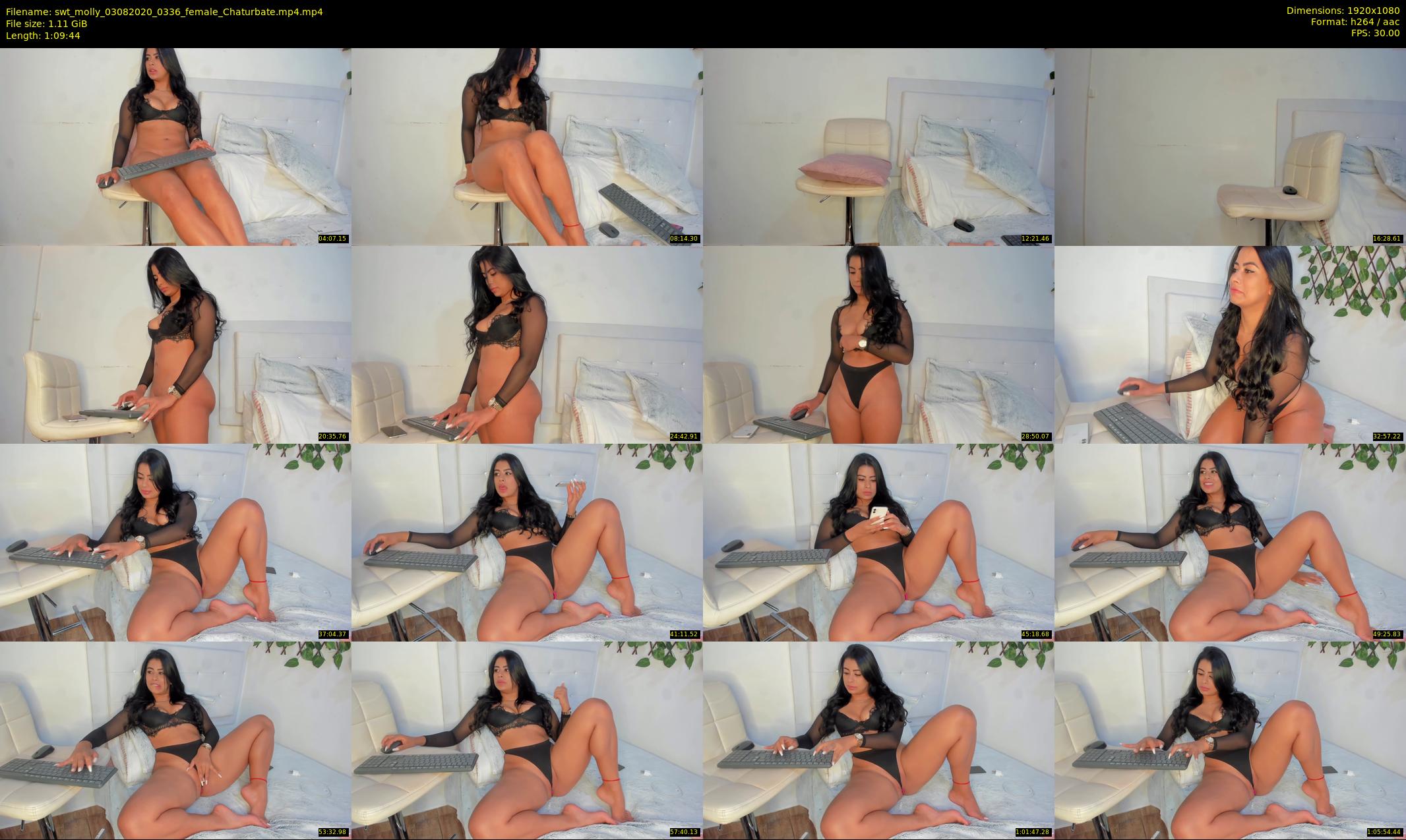 swt_molly — 70 minute Chaturbate female cam show recording, 1080p, Aug 3, 2020