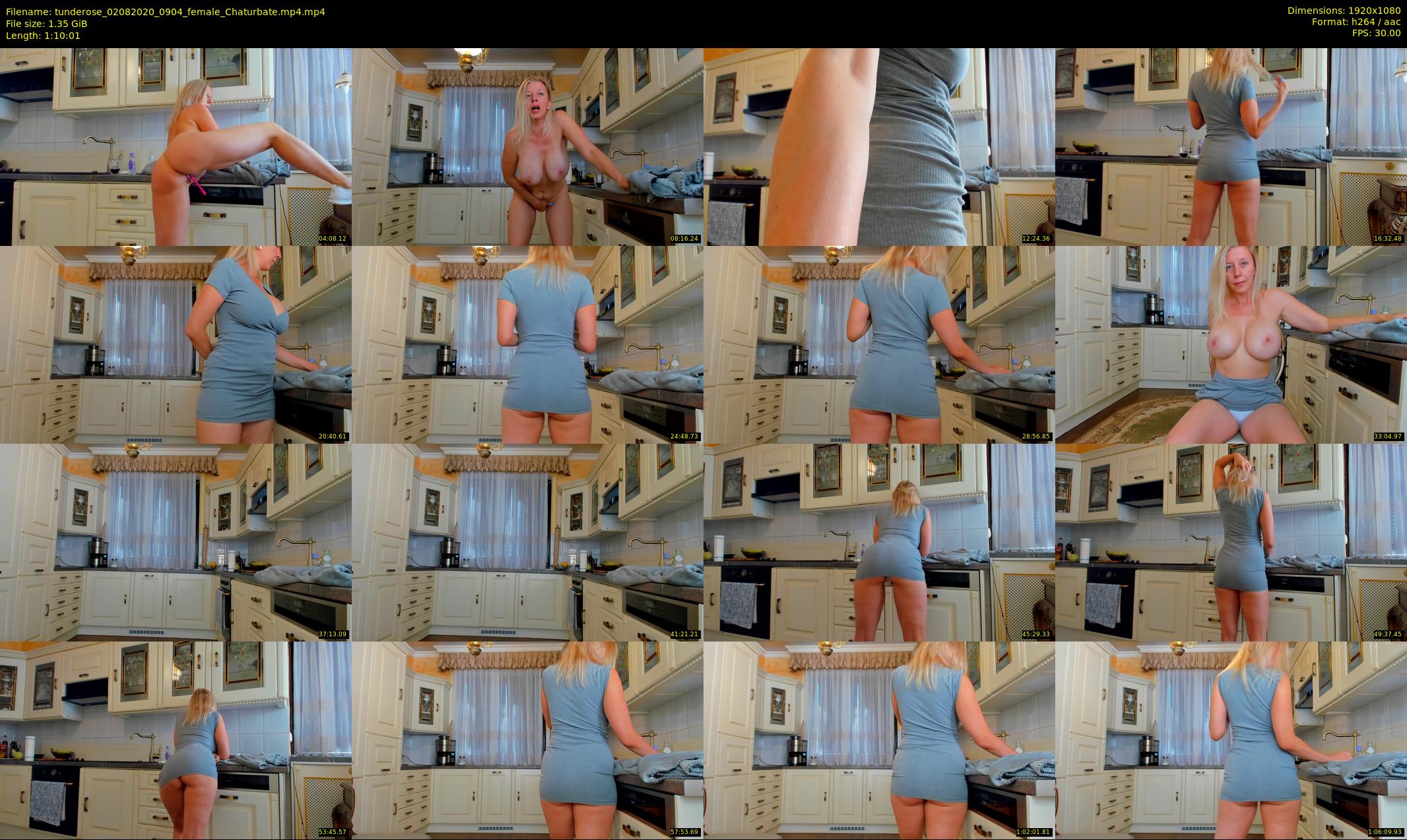 tunderose — 71 minute Chaturbate female cam show recording, 1080p, Aug 2, 2020
