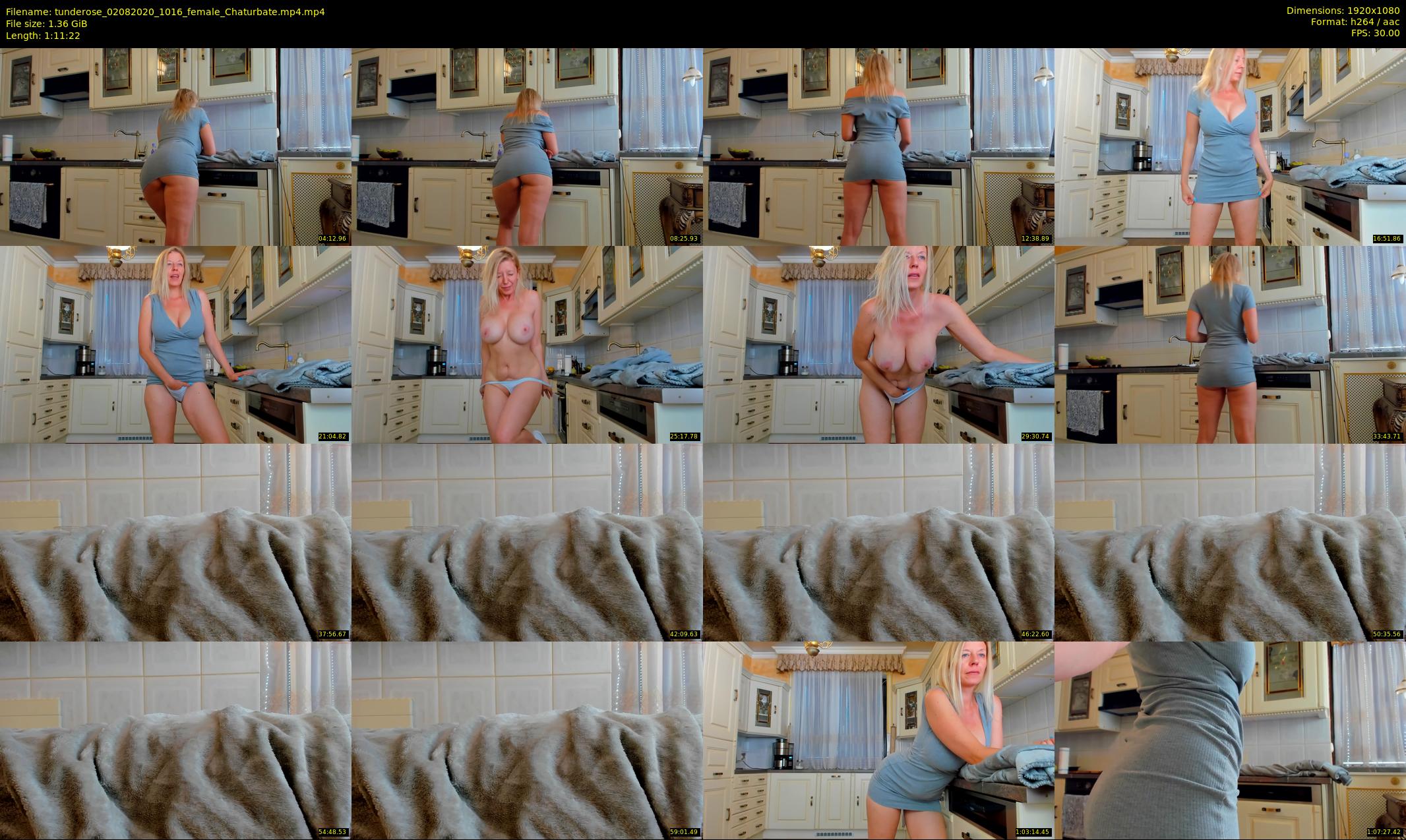 tunderose — 72 minute Chaturbate female cam show recording, 1080p, Aug 2, 2020