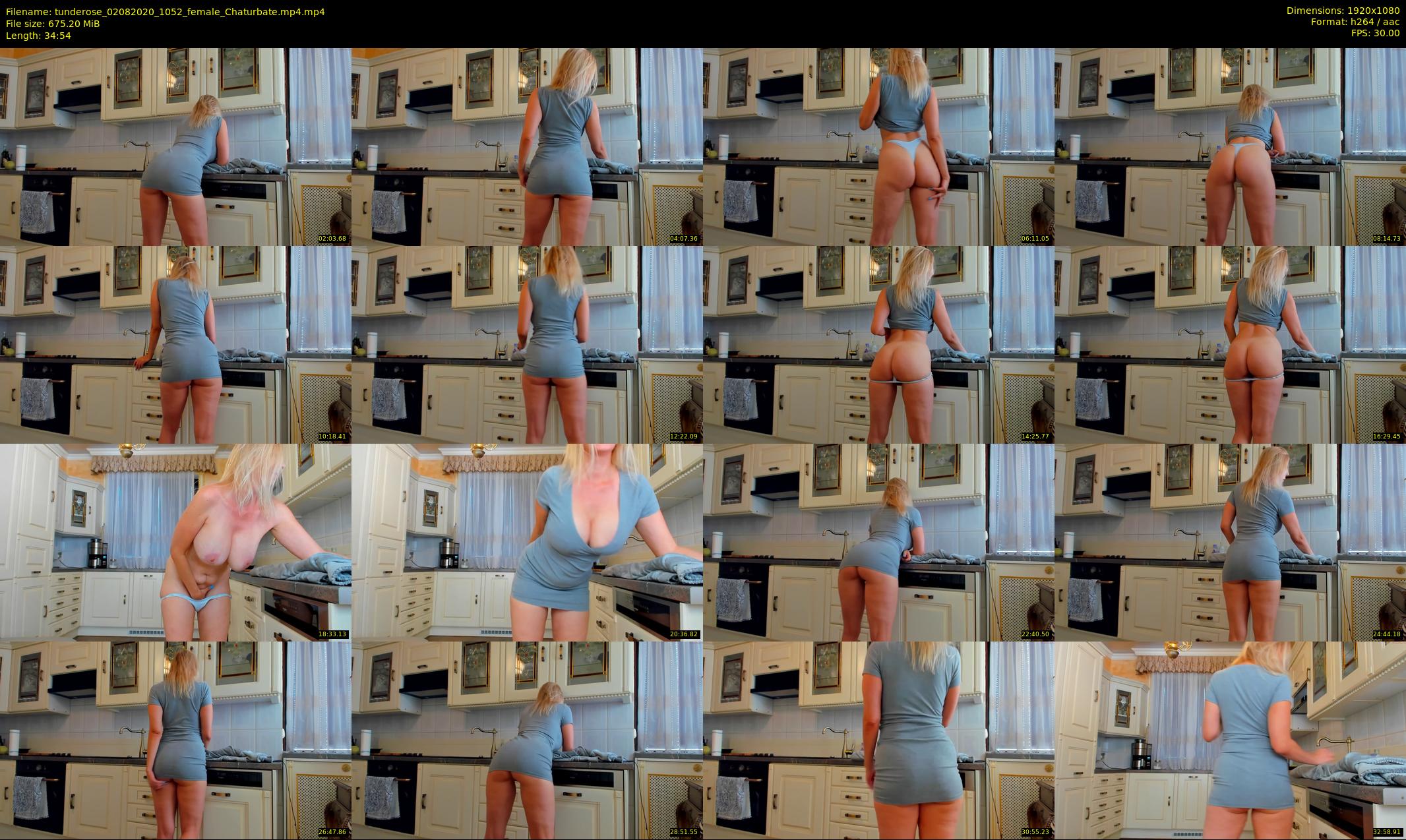 tunderose — 35 minute Chaturbate female cam show recording, 1080p, Aug 2, 2020