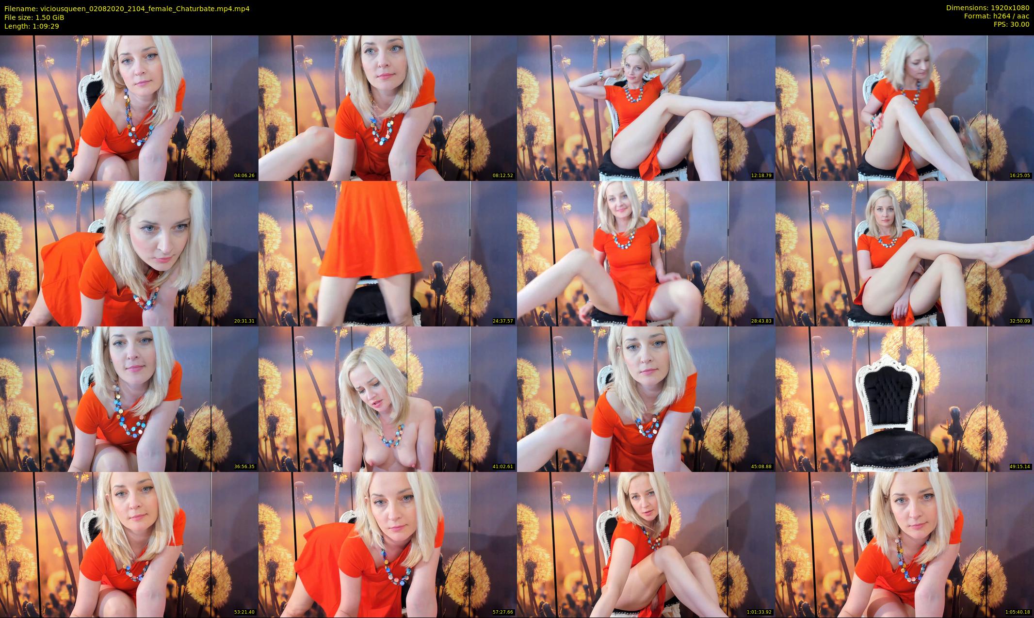 viciousqueen — 70 minute Chaturbate female cam show recording, 1080p, Aug 2, 2020