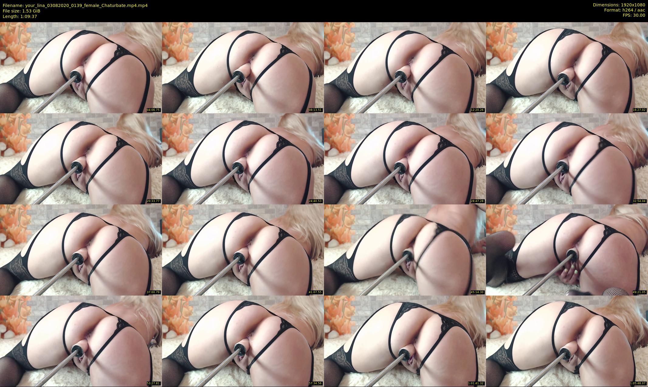 your_lina — 70 minute Chaturbate female cam show recording, 1080p, Aug 3, 2020