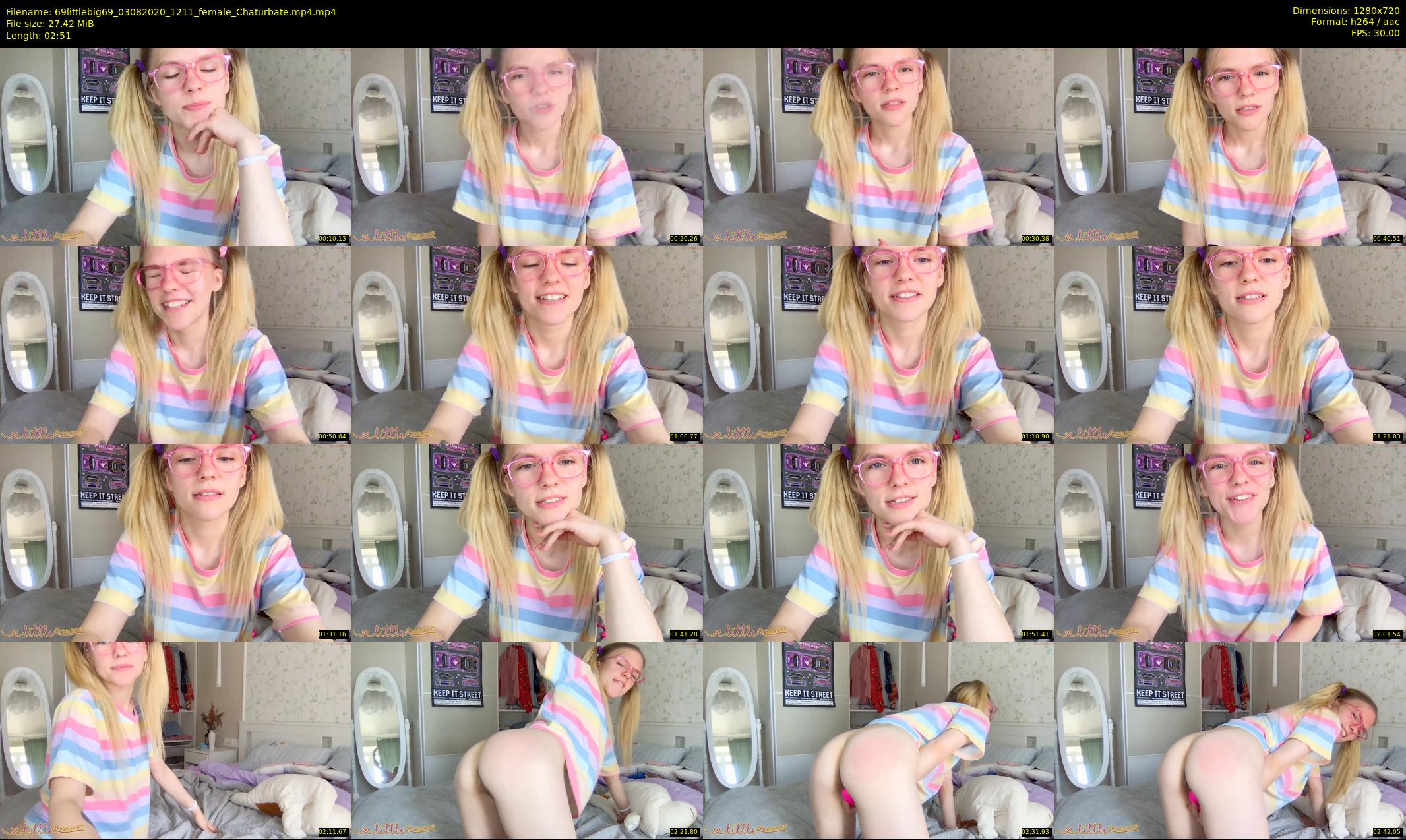 69littlebig69 — 3 minute Chaturbate couple cam show recording, 720p, Aug 3, 2020