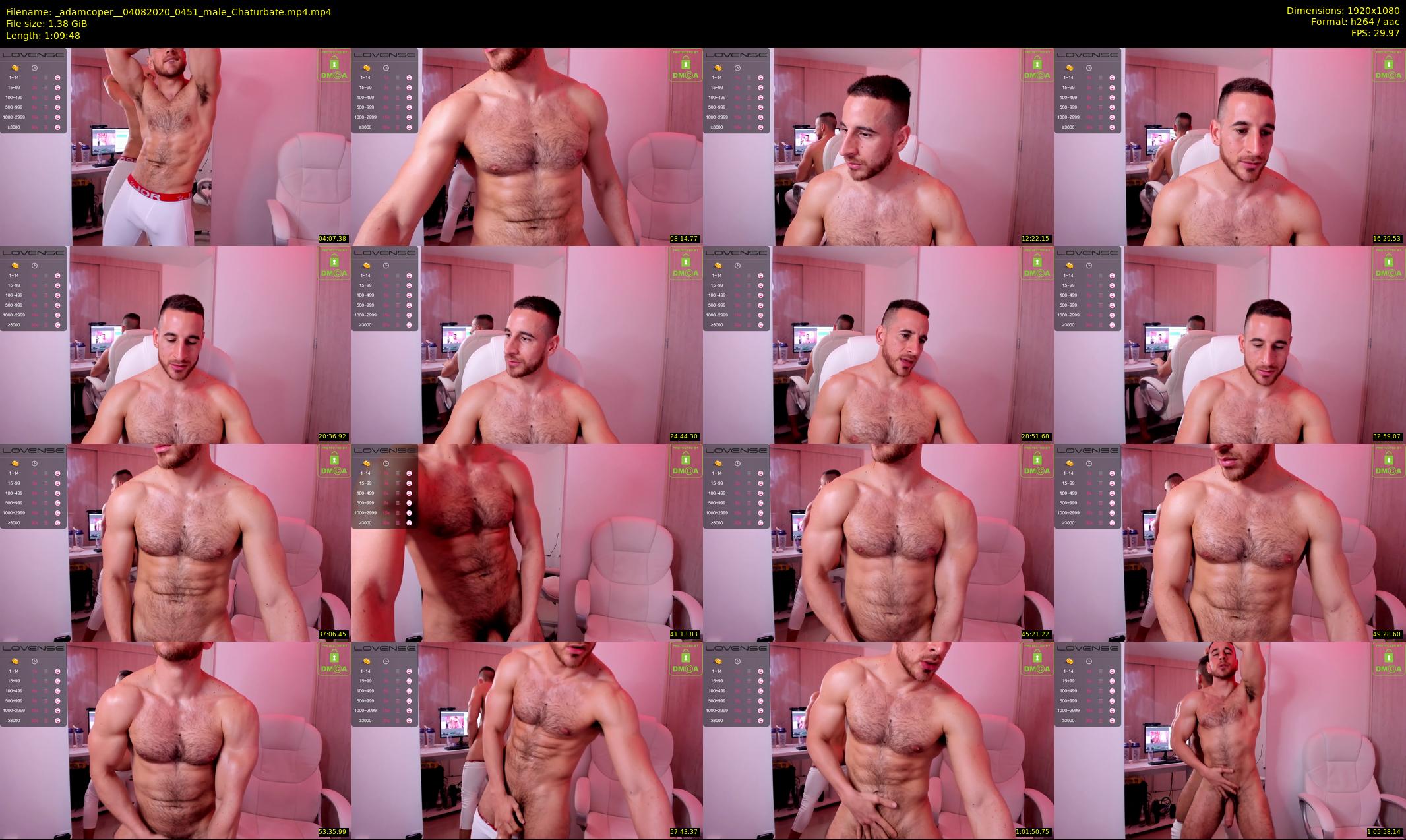 _adamcoper_ — 70 minute Chaturbate male cam show recording, 1080p, Aug 4, 2020