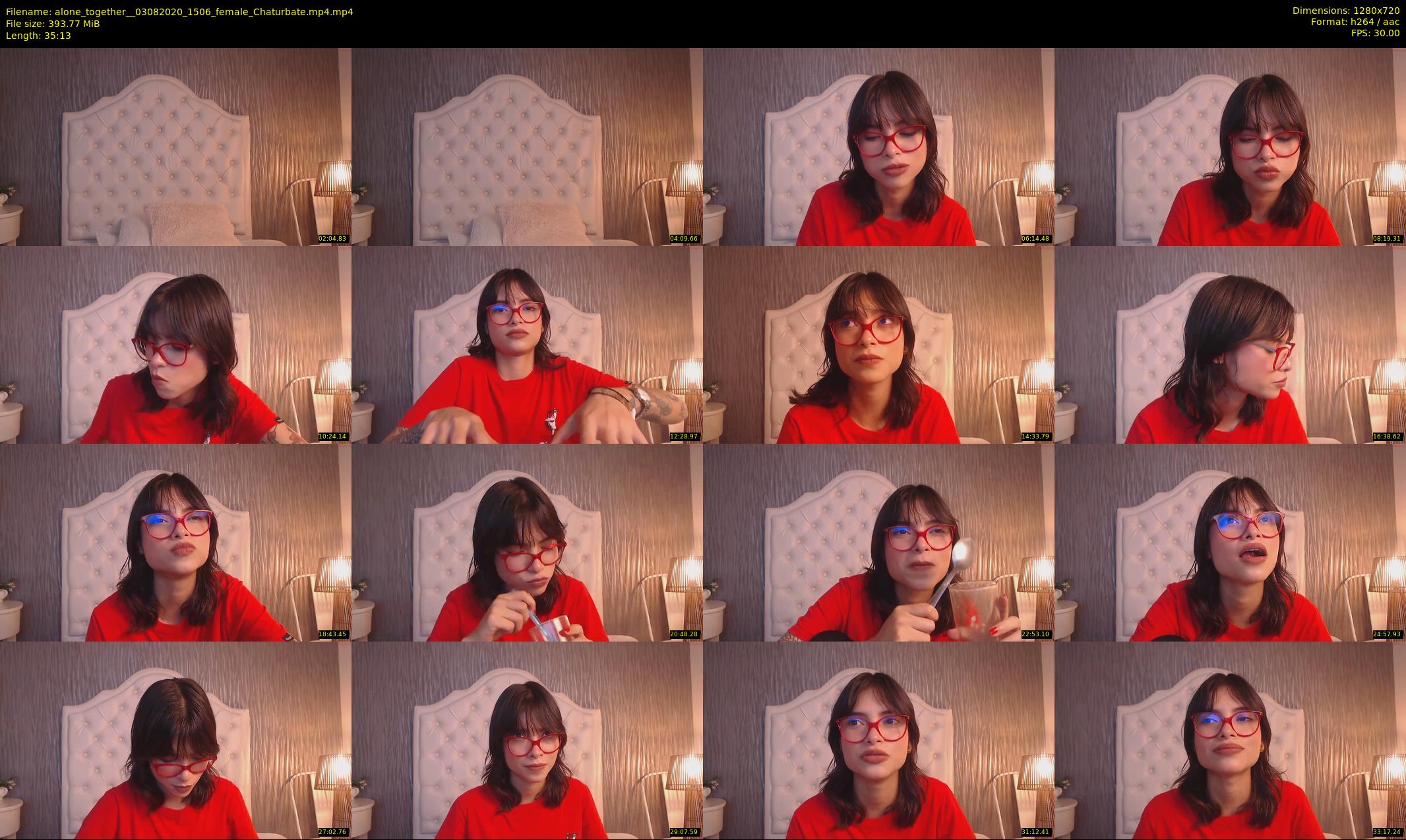alone_together_ — 36 minute Chaturbate female cam show recording, 720p, Aug 3, 2020