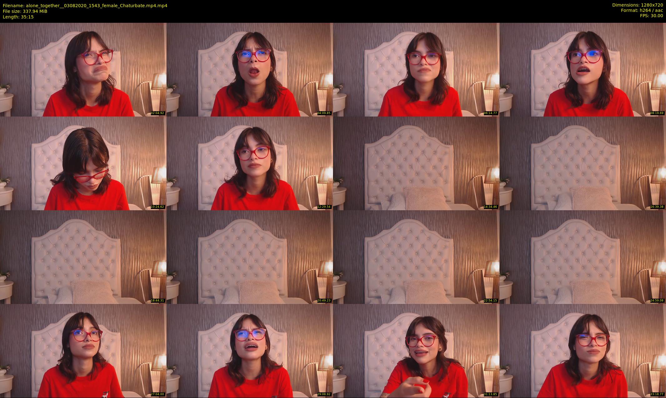 alone_together_ — 36 minute Chaturbate female cam show recording, 720p, Aug 3, 2020