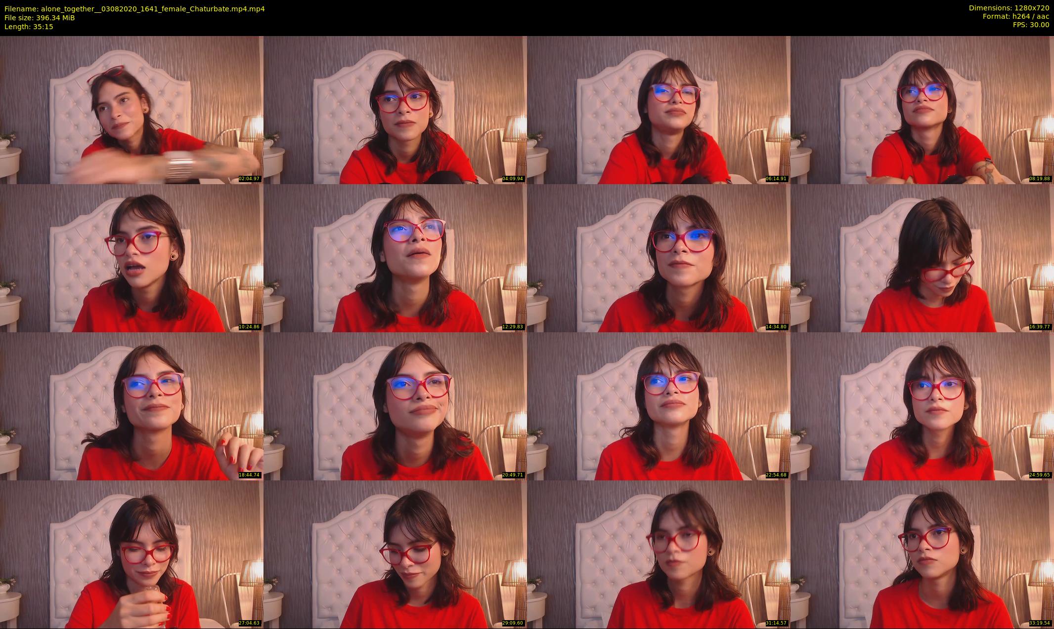 alone_together_ — 36 minute Chaturbate female cam show recording, 720p, Aug 3, 2020