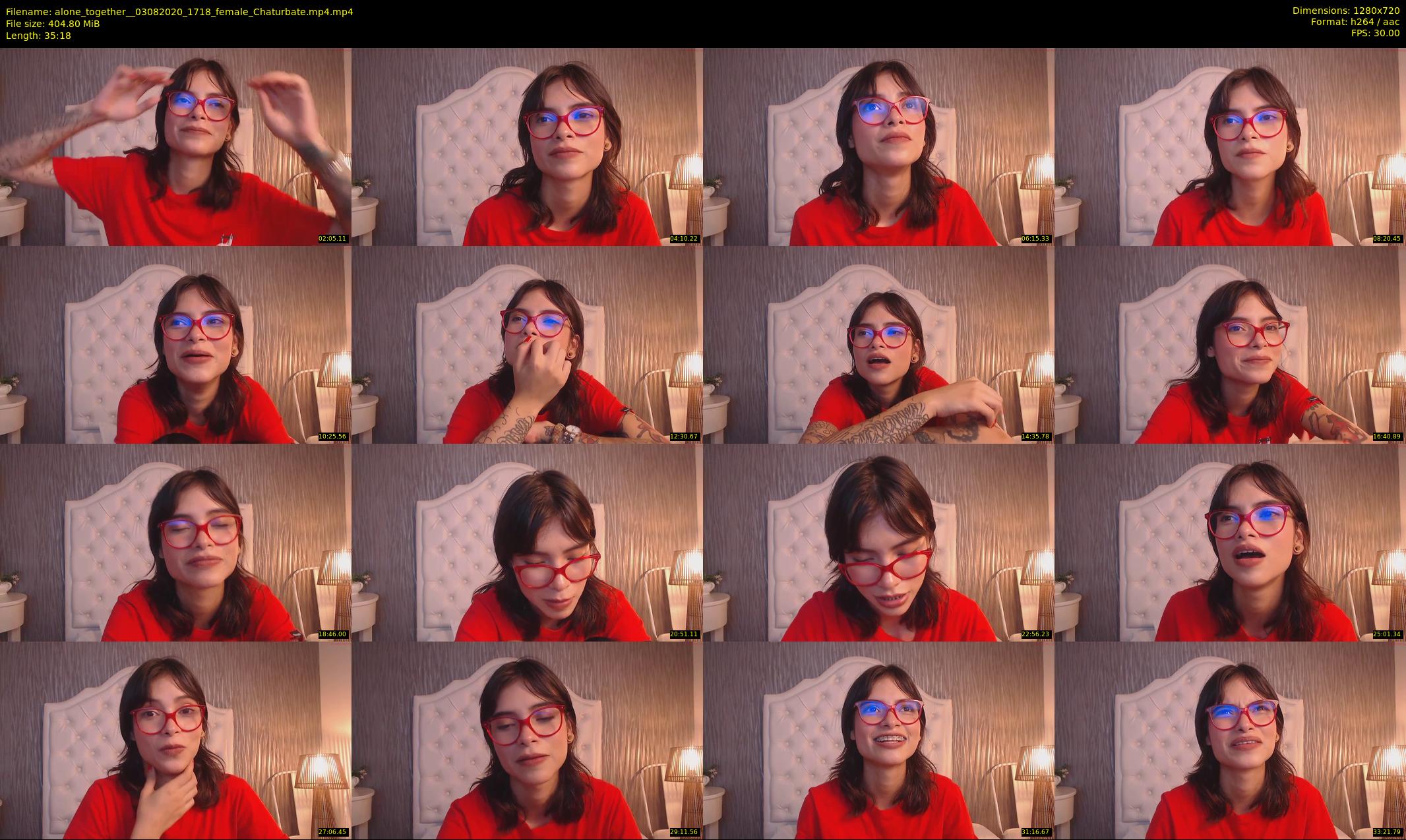 alone_together_ — 36 minute Chaturbate female cam show recording, 720p, Aug 3, 2020