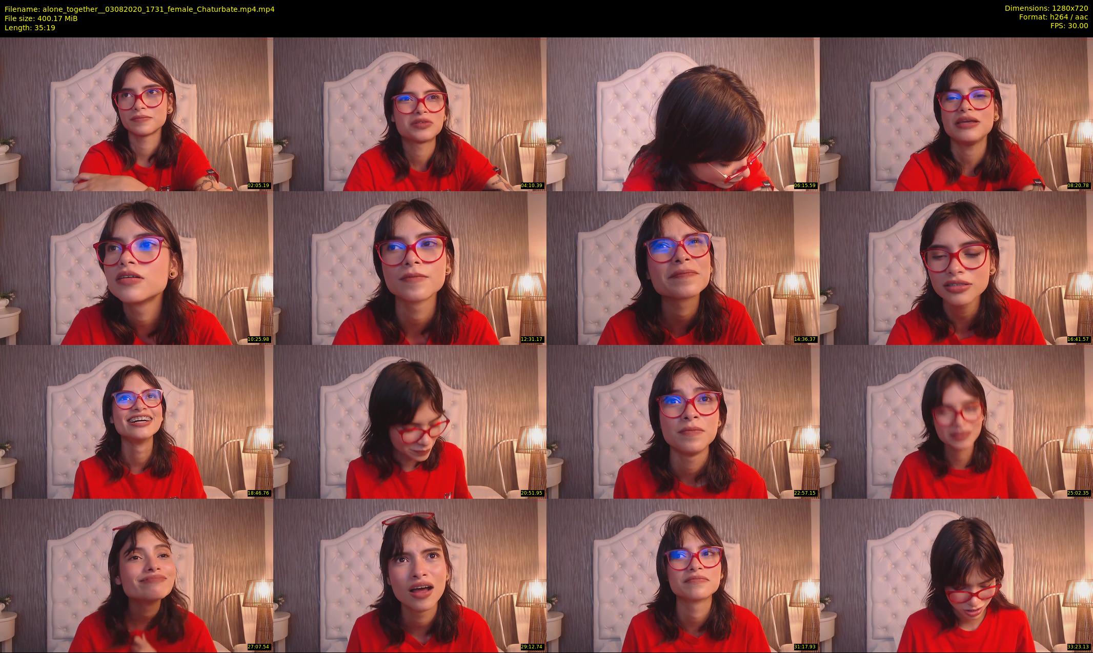 alone_together_ — 36 minute Chaturbate female cam show recording, 720p, Aug 3, 2020