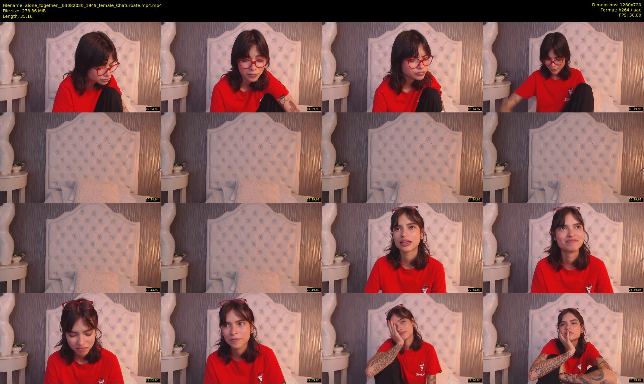 alone_together_ — 36 minute Chaturbate female cam show recording, 720p, Aug 3, 2020