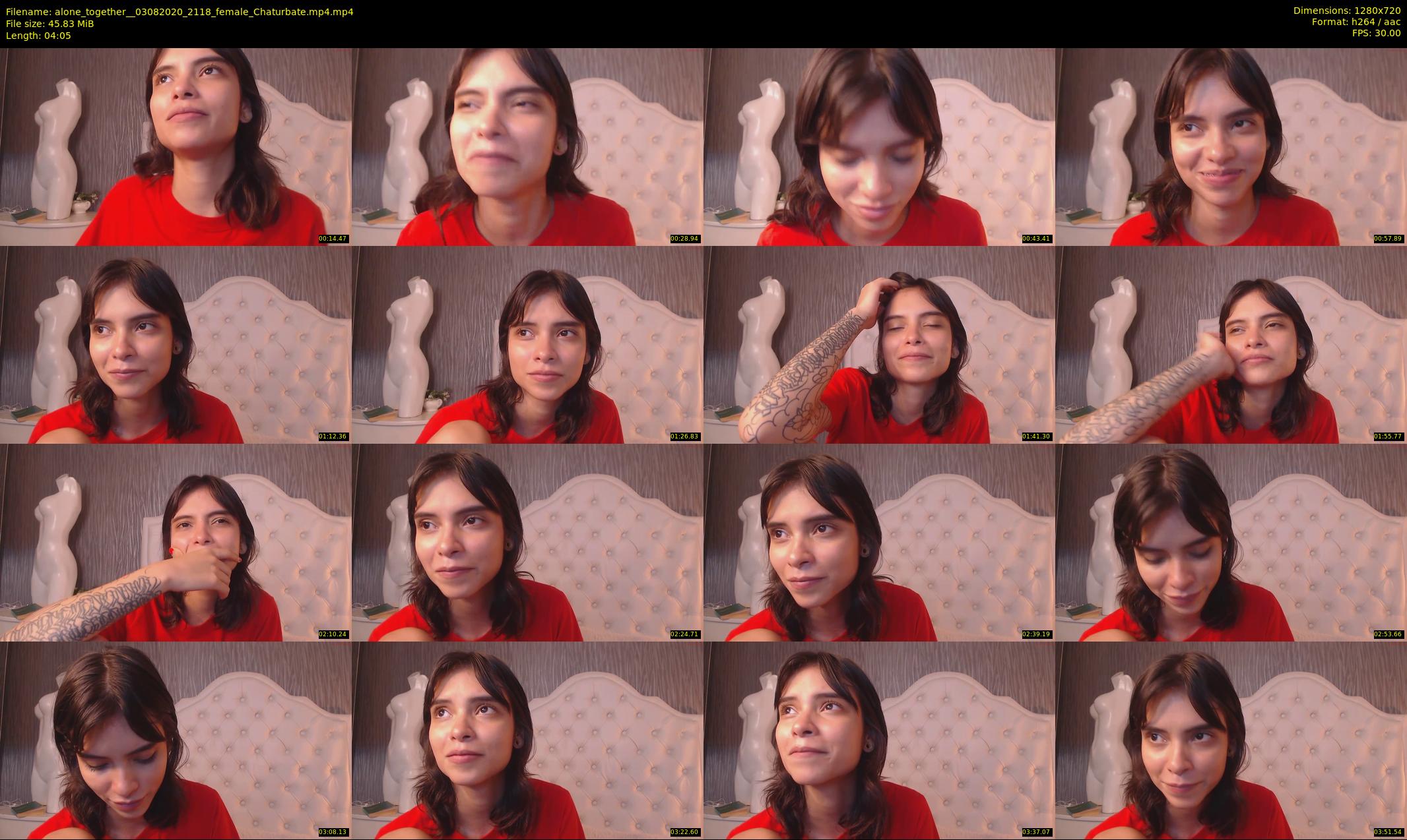 alone_together_ — 5 minute Chaturbate female cam show recording, 720p, Aug 3, 2020