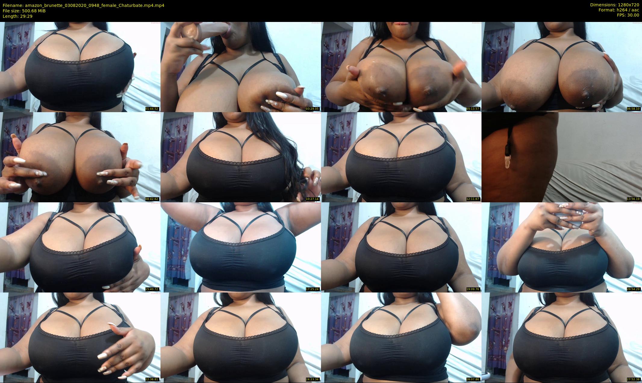 amazon_brunette — 30 minute Chaturbate female cam show recording, 720p, Aug 3, 2020