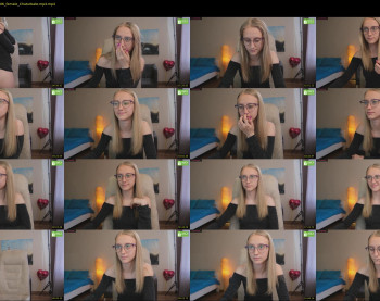 angeellina — 12 minute Chaturbate female cam show recording, 1080p, Aug 3, 2020